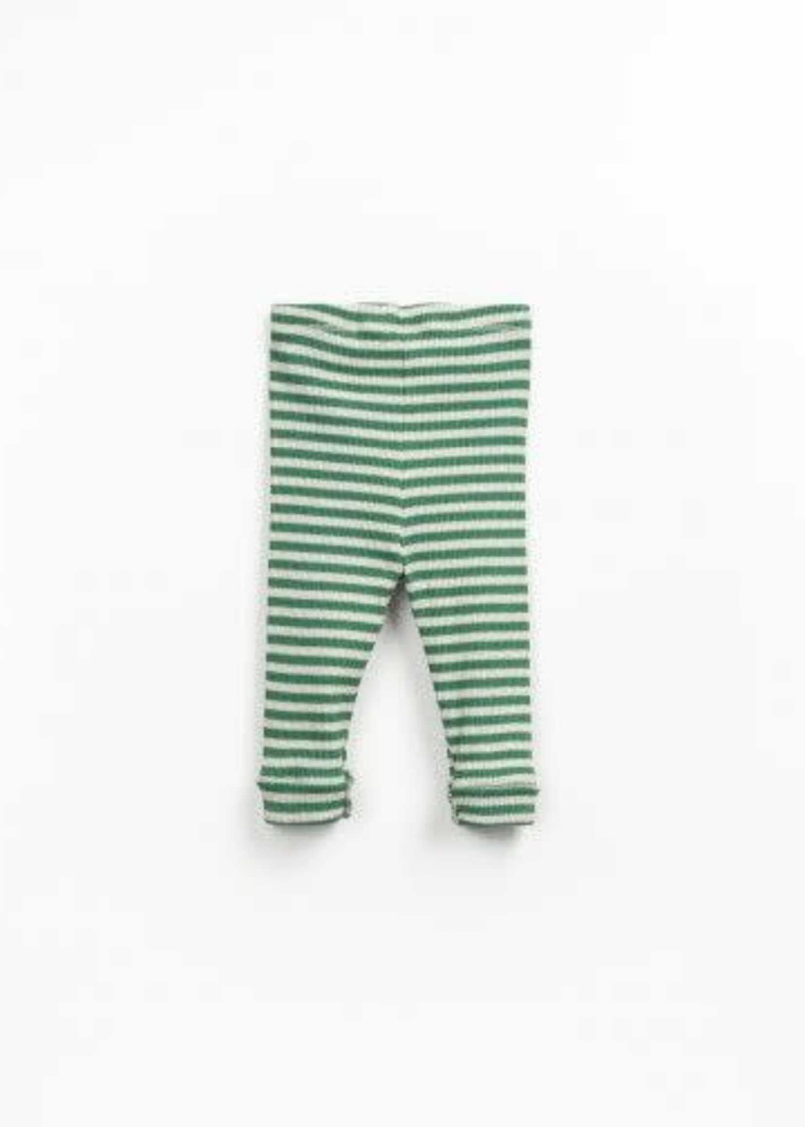 Play Up Striped rib leggings Botanical - Play Up