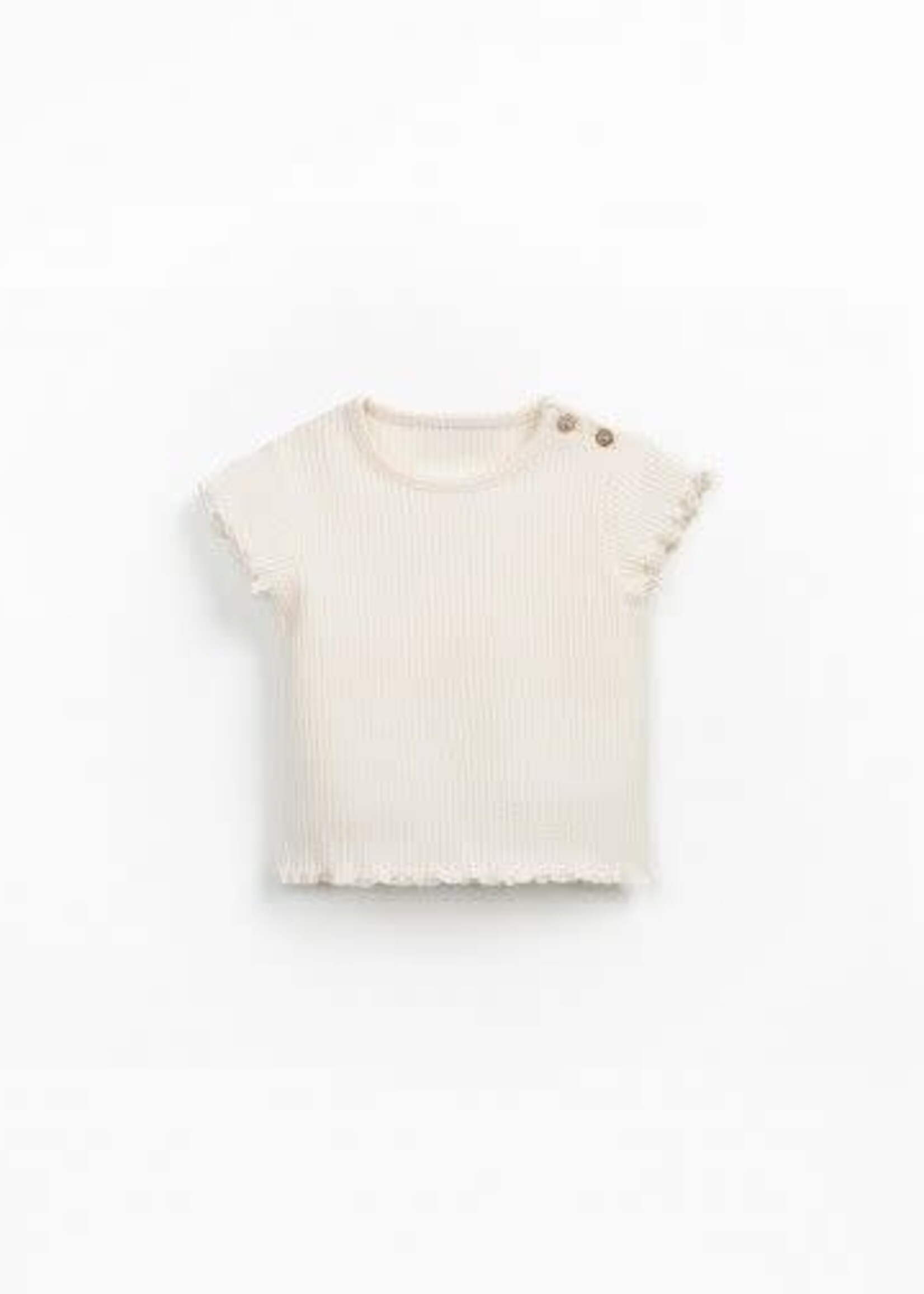Play Up Flame rib tshirt Gres - Play Up