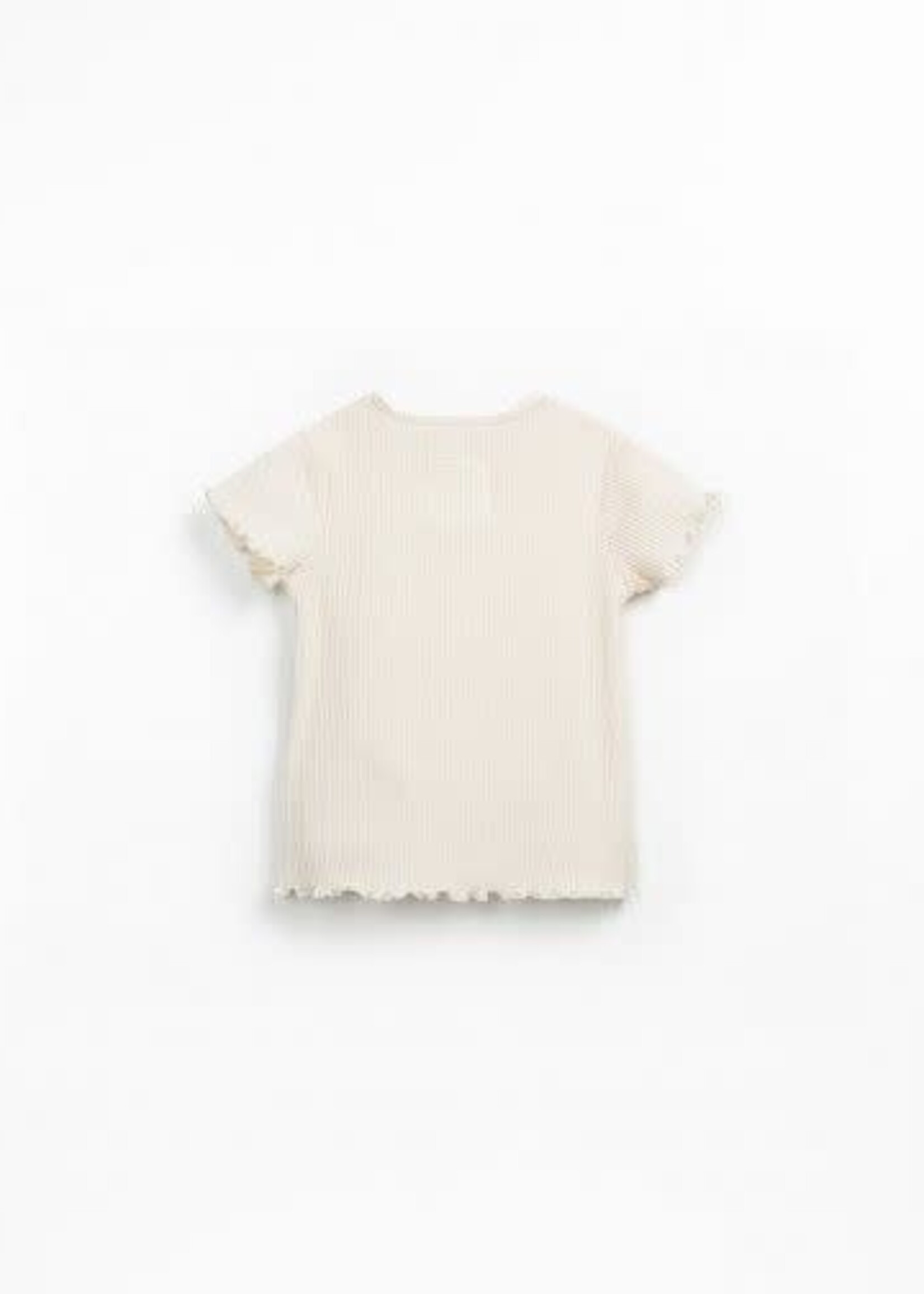 Play Up Flame rib tshirt Gres  - Play Up