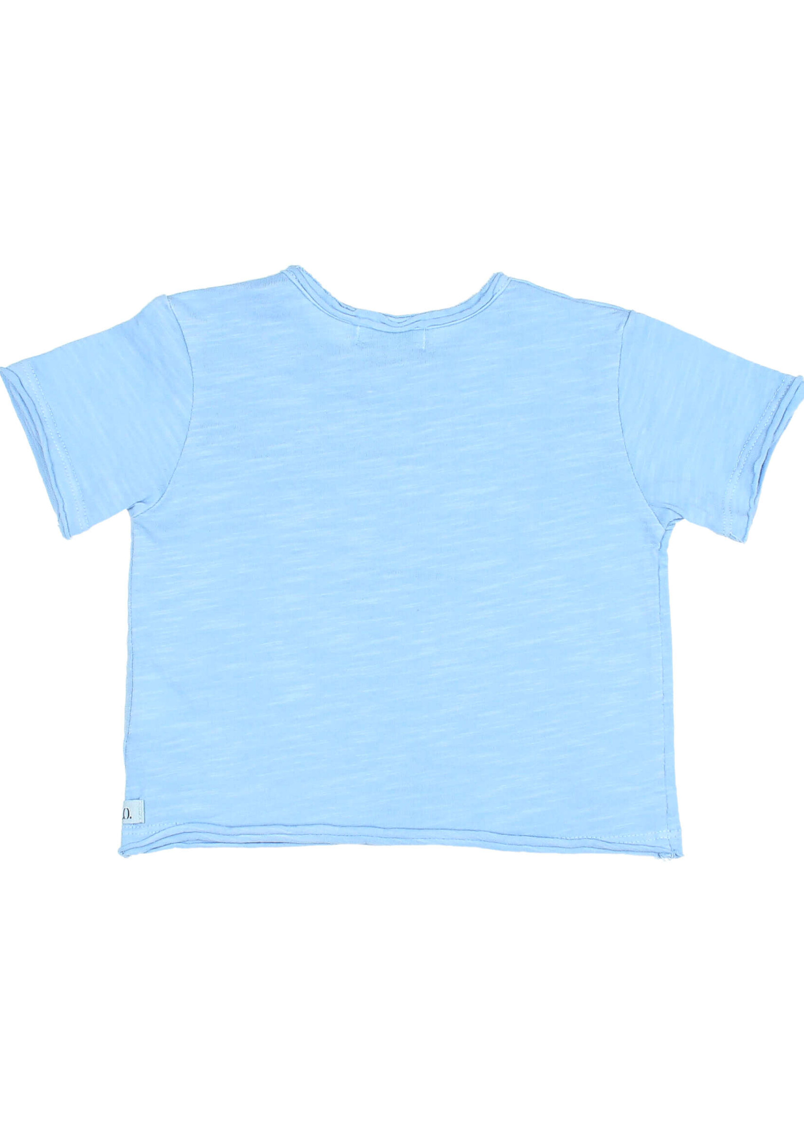 Buho Barcelona BB little fish tshirt Provence blue - Buho