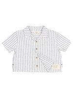 Buho Barcelona BB stripes shirt White - Buho