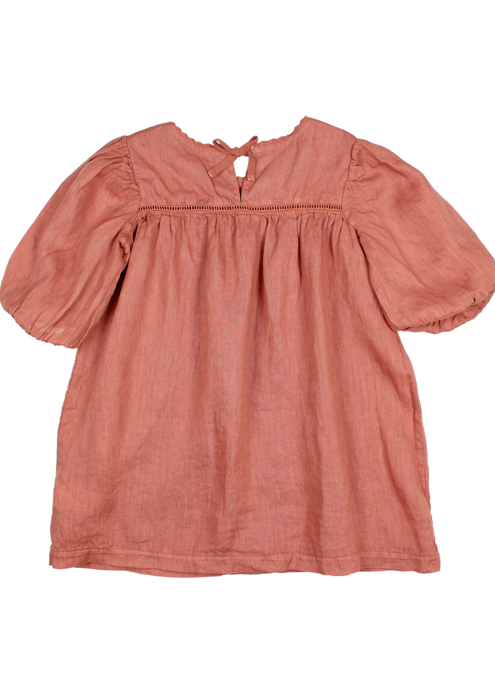 Buho Barcelona Linen dress Argile - Buho