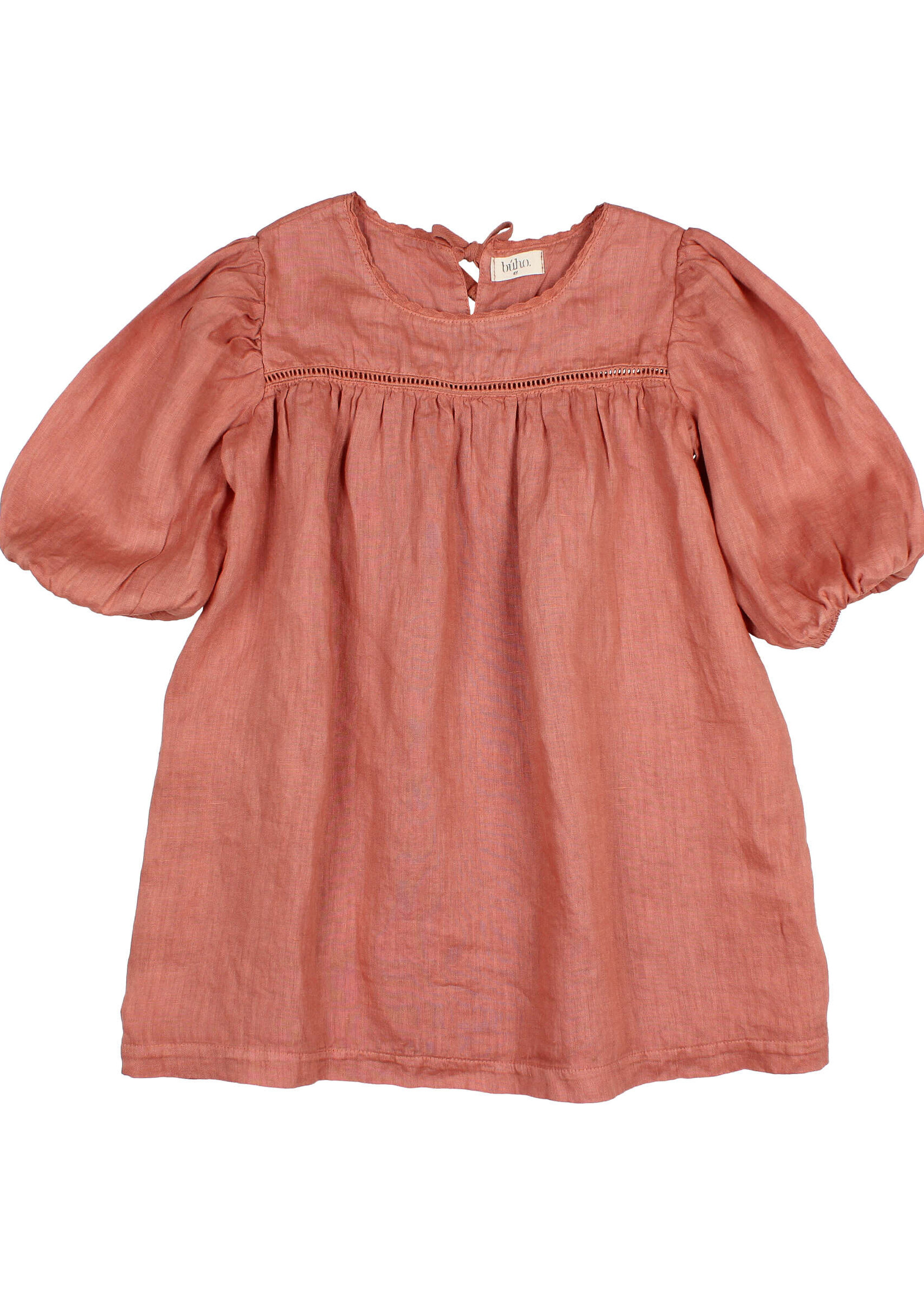 Buho Barcelona Linen dress Argile - Buho