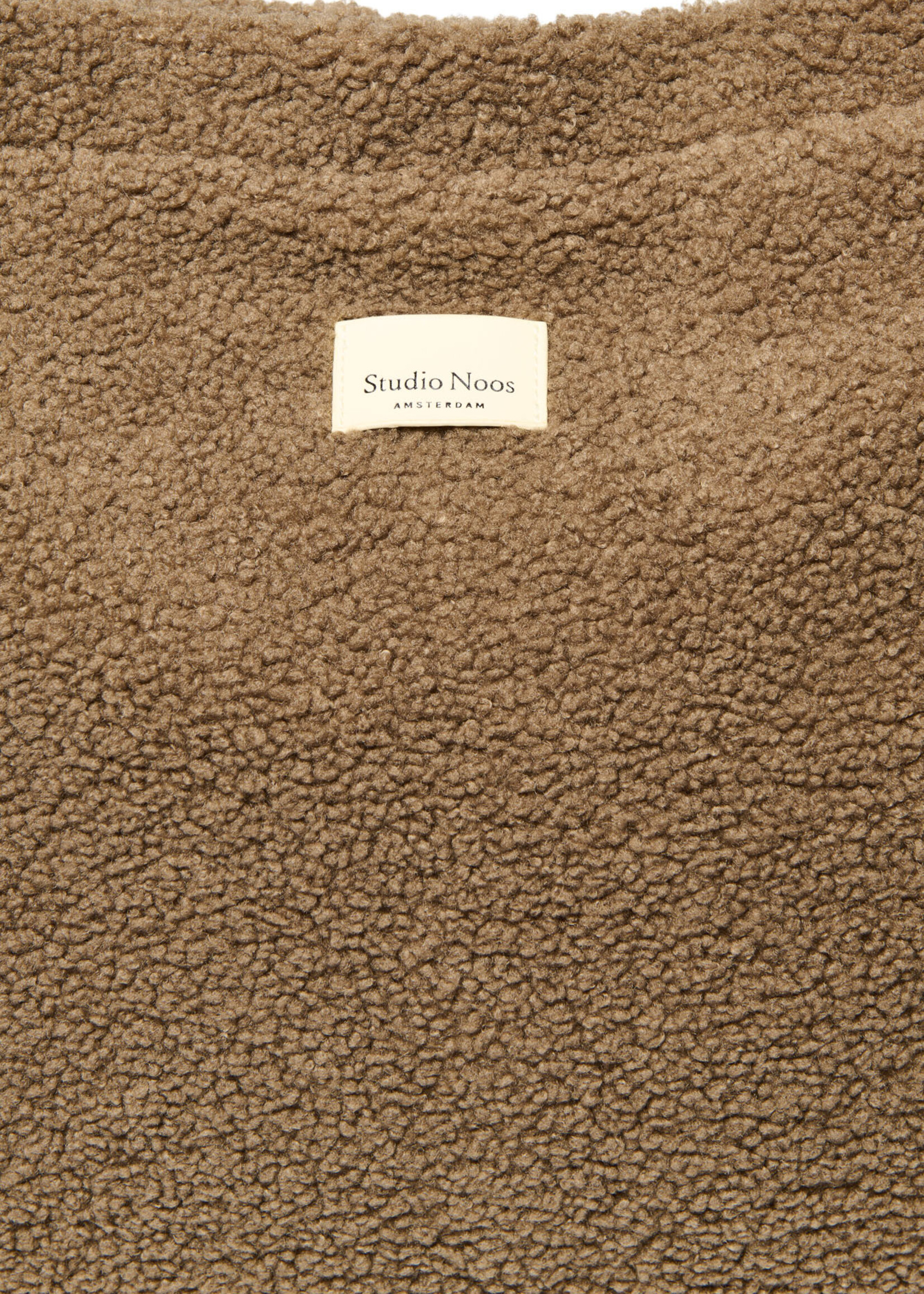 Studio Noos Brown teddy mombag 2.0 - Studio Noos