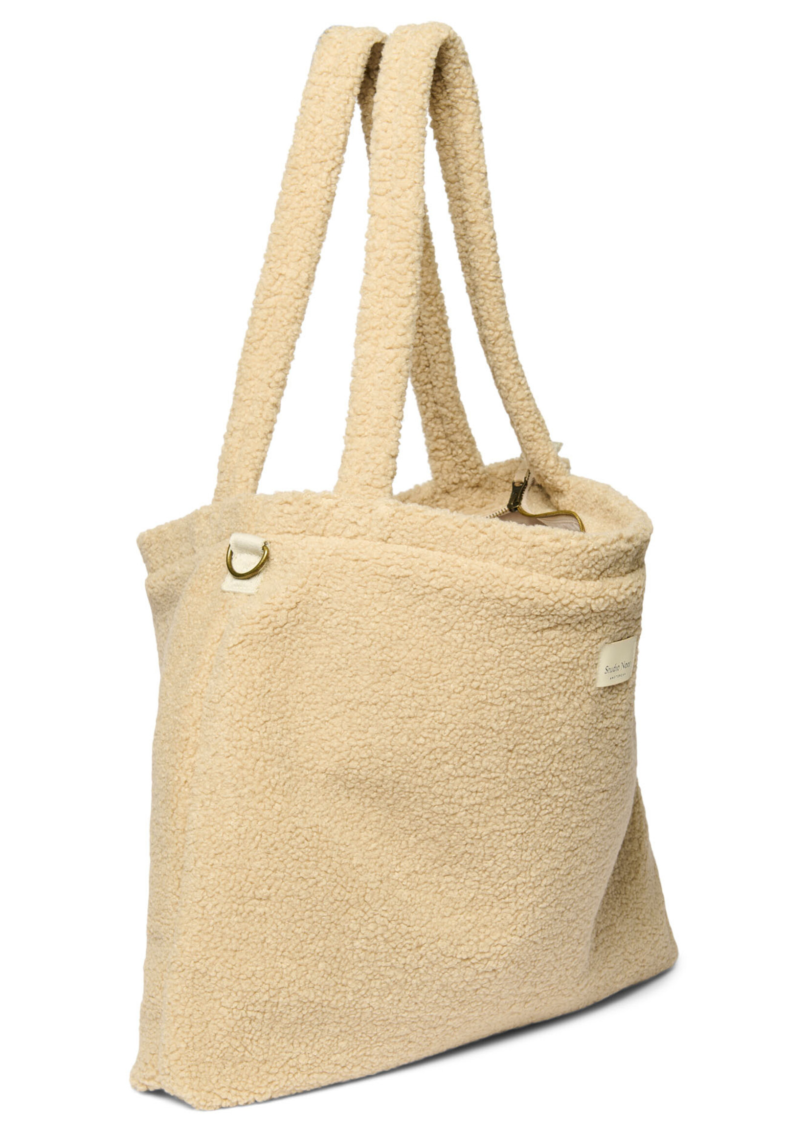 Studio Noos Ecru teddy mombag 2.0 - Studio Noos