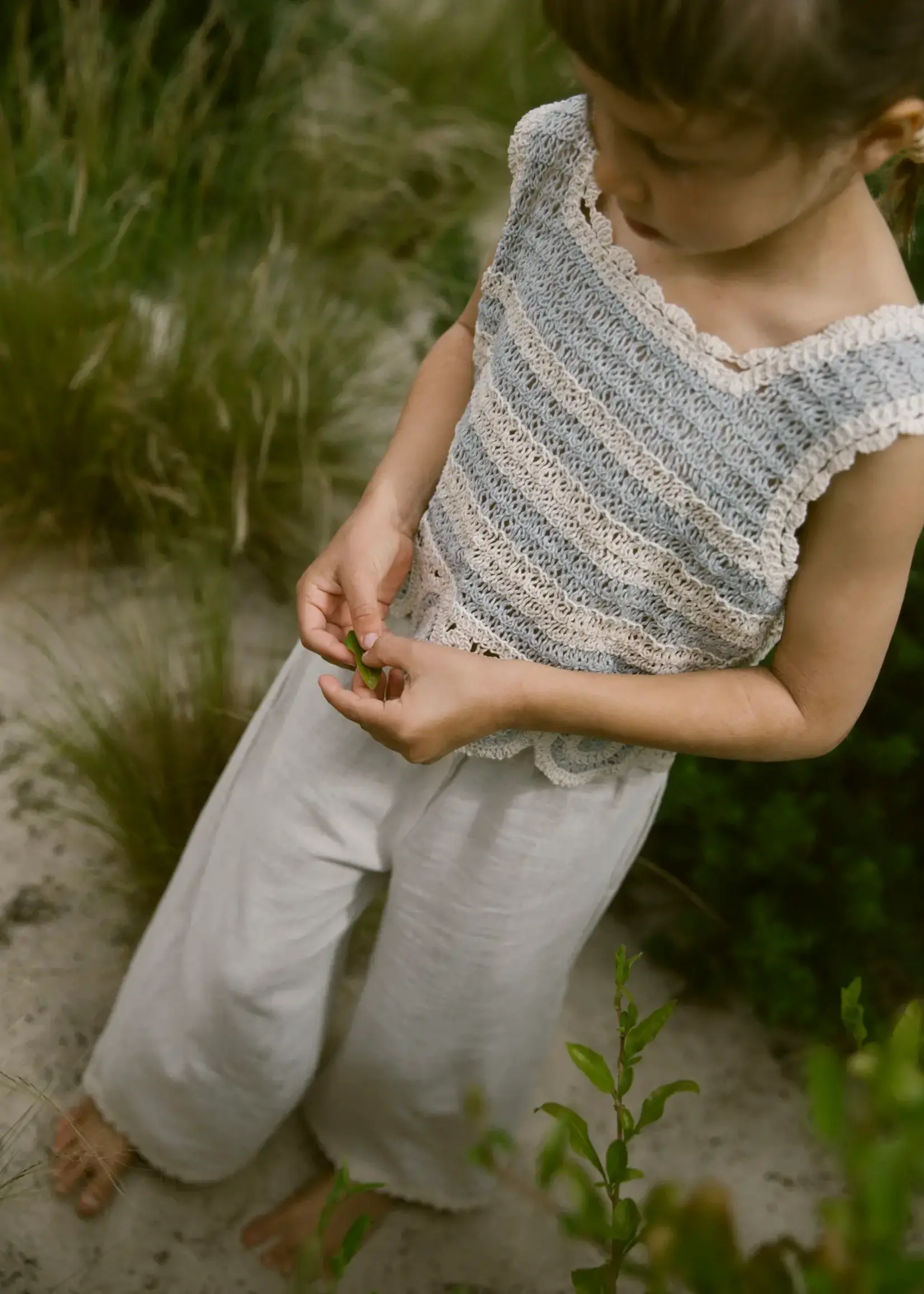 Lil Atelier Fauna vest  Vapor blue - Lil Atelier