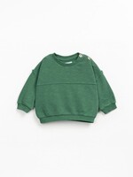 Play Up Fleece Sweater | Botanical - Play up
