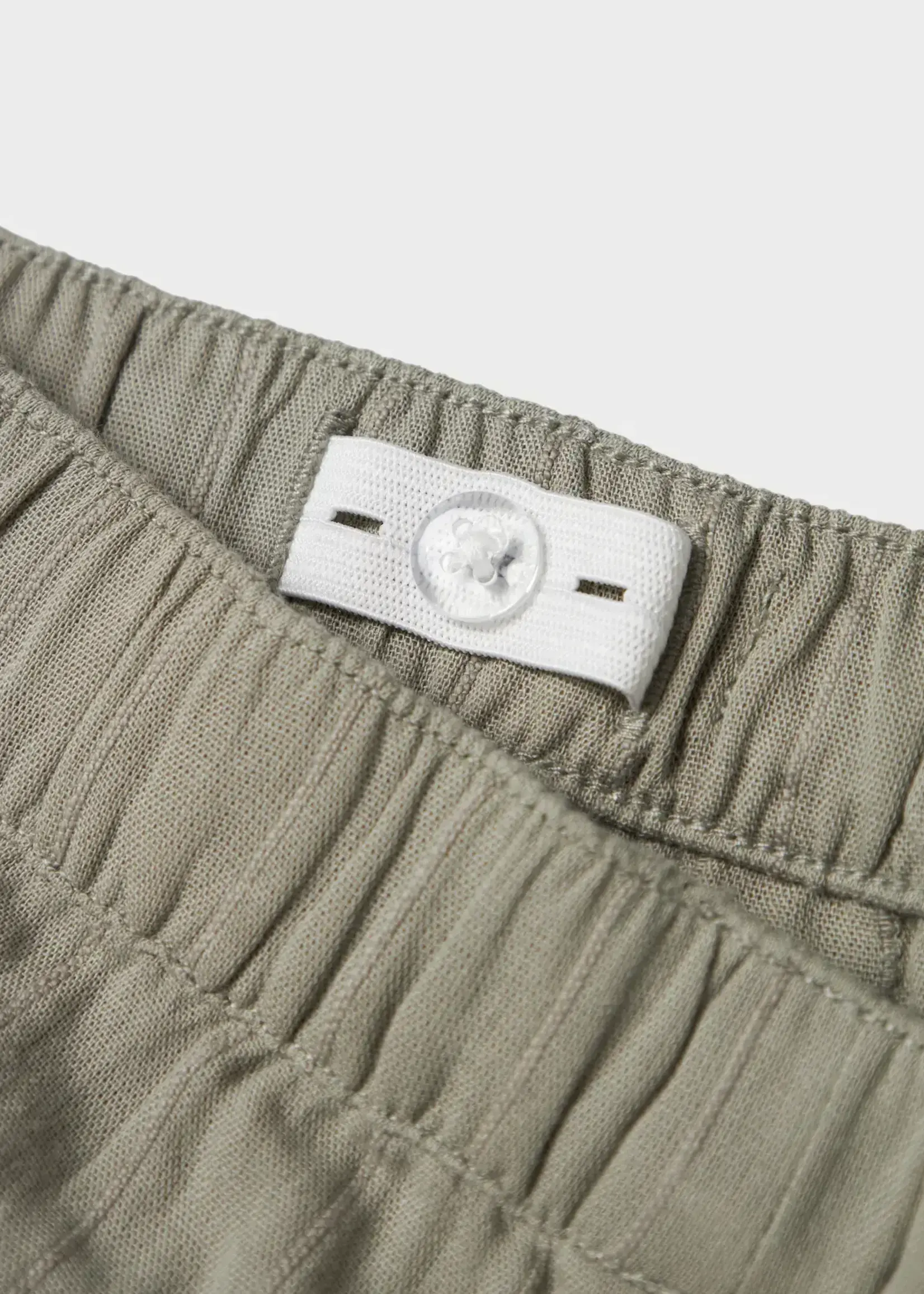 Lil Atelier Felix loose shorts | Forest fog - Lil Atelier