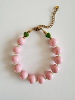 By Melo Armbandje roze/groen - By melo