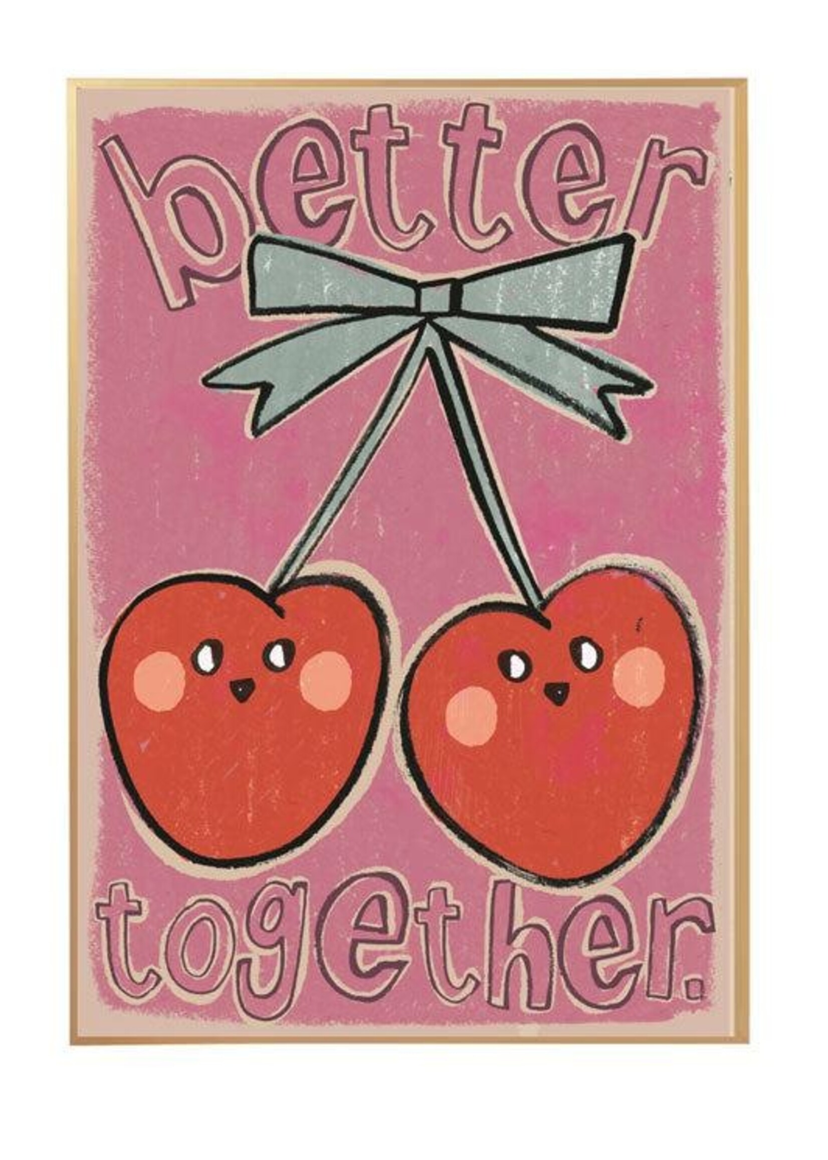 Studio Loco A3 poster Cherries - Studio loco