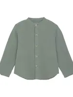 Huttelihut Shirt LS Muslin Lily pad - Huttelihut