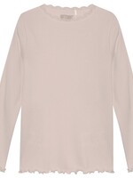 Huttelihut tshirt LS rib Cloud Gray- Huttelihut