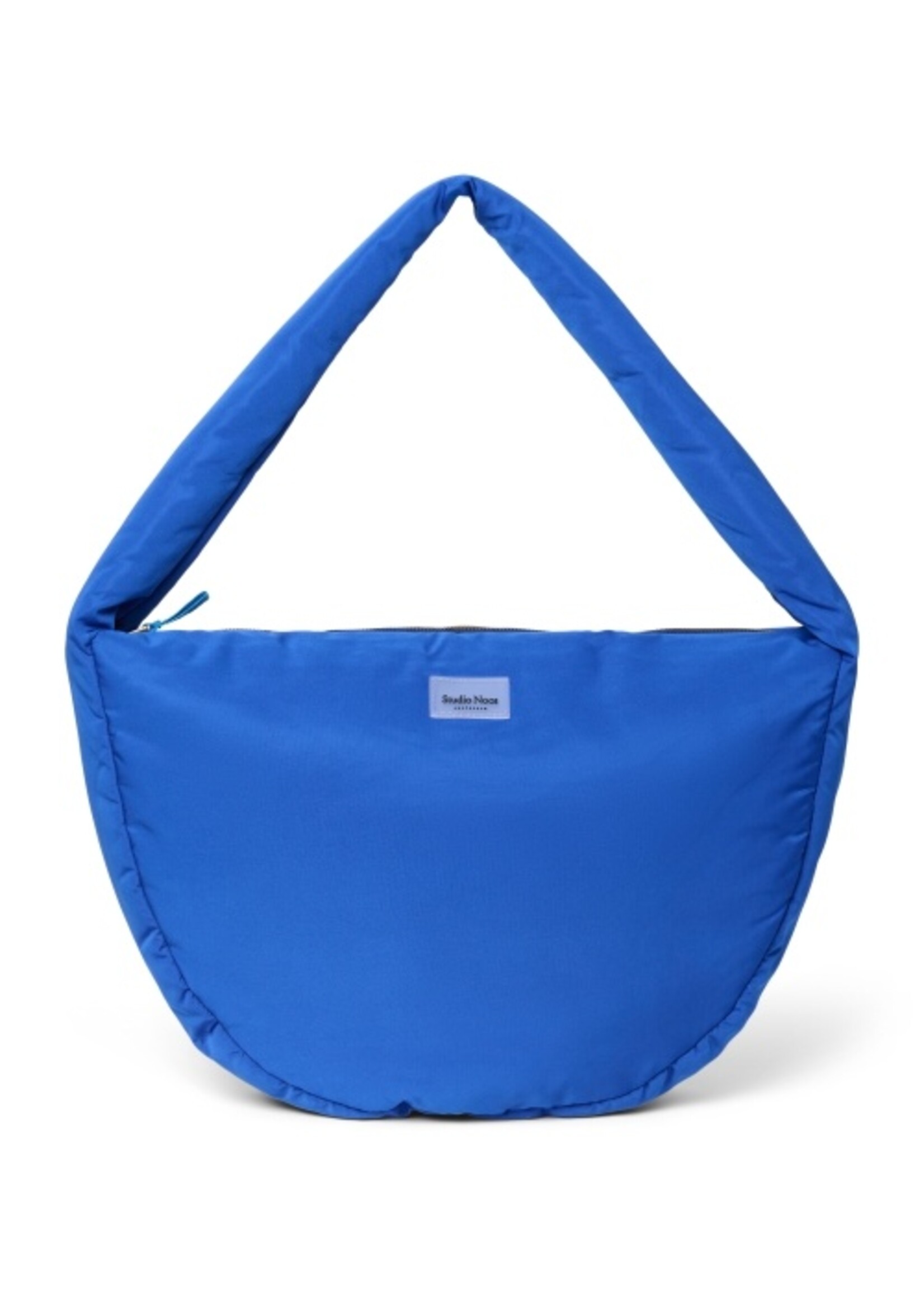 Cobalt puffy cross body bag - Studio Noos