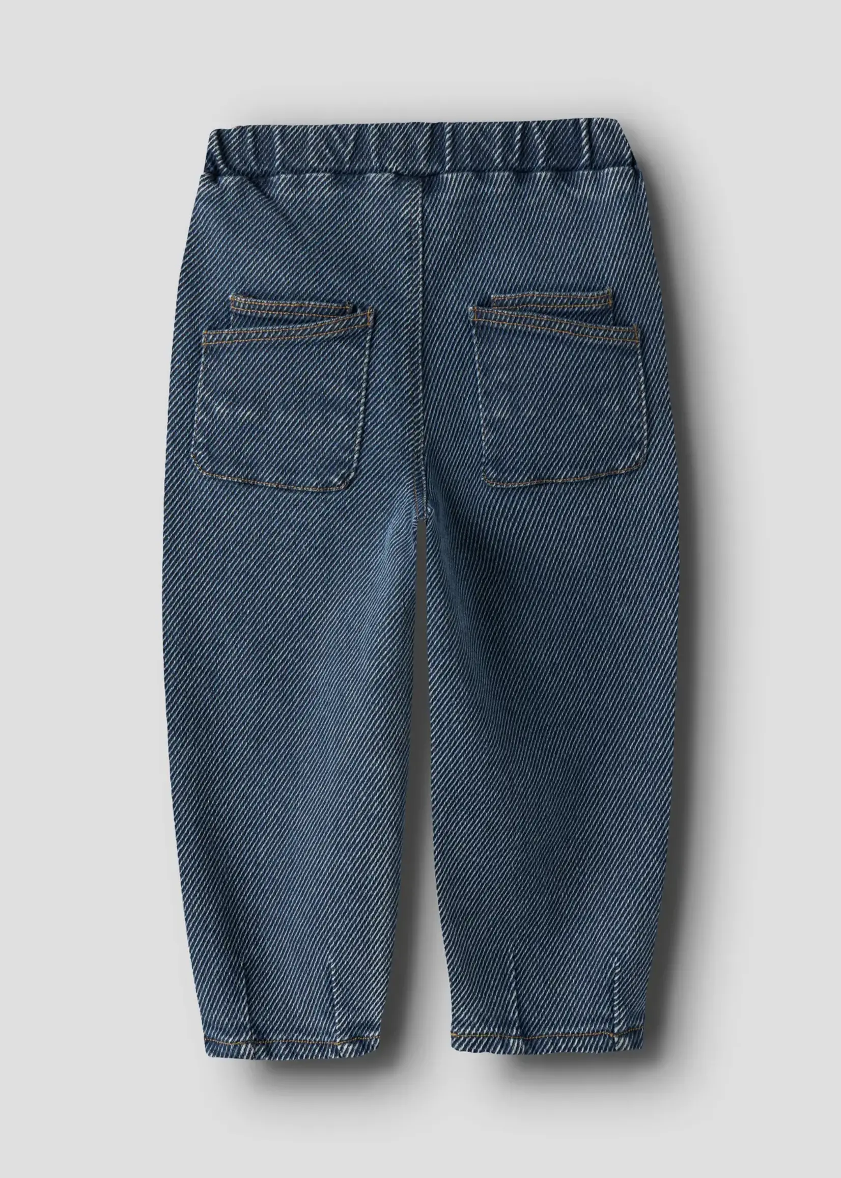 Lil Atelier Keifer Loose Denim Pants | Medium blue denim - Lil Atelier