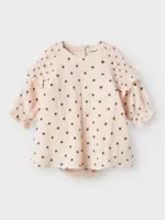 Lil Atelier Lilia LS loose shirt body | Silver peony - Lil Atelier