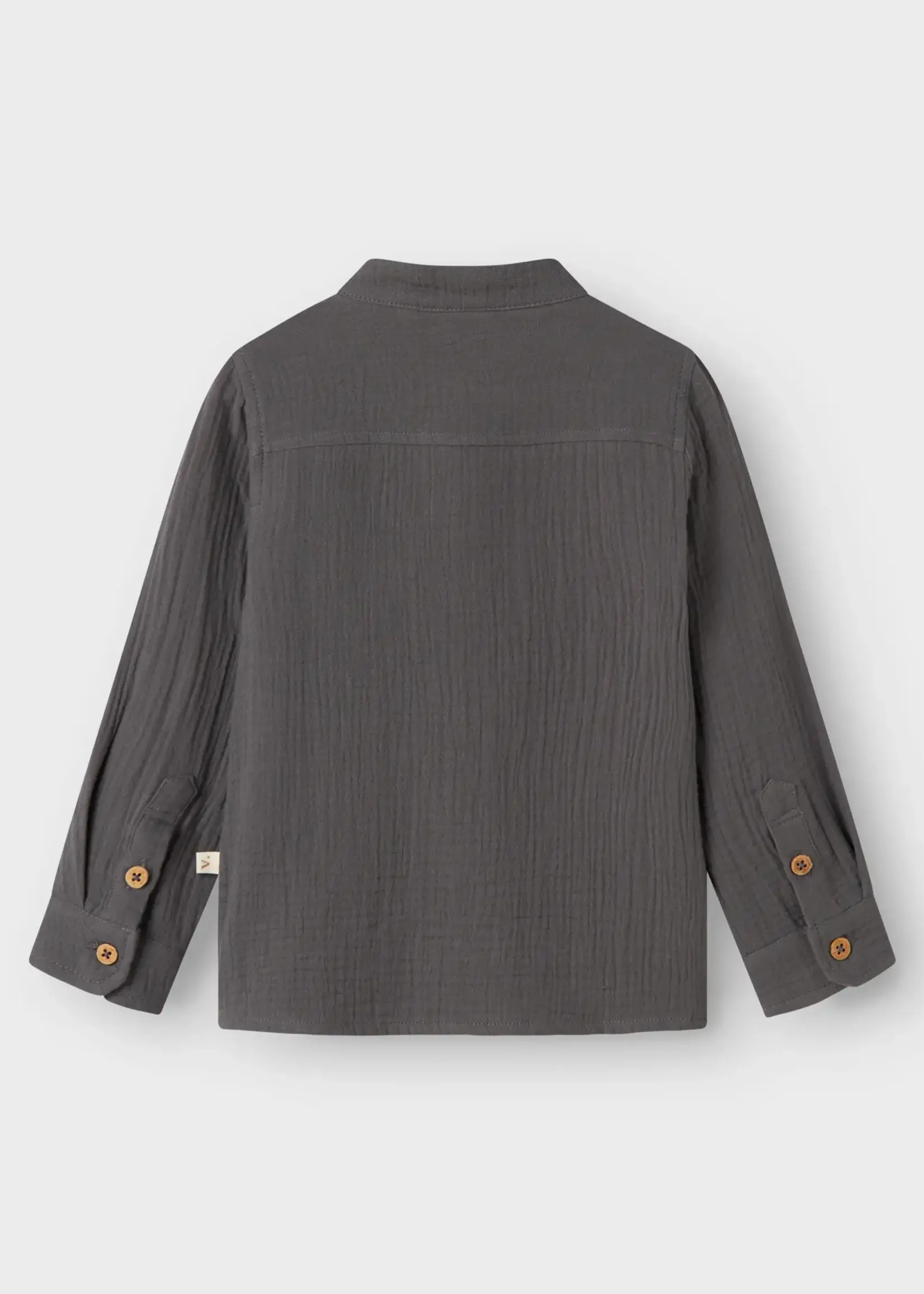 Lil Atelier Loros LS shirt Poppy seed - Lil Atelier