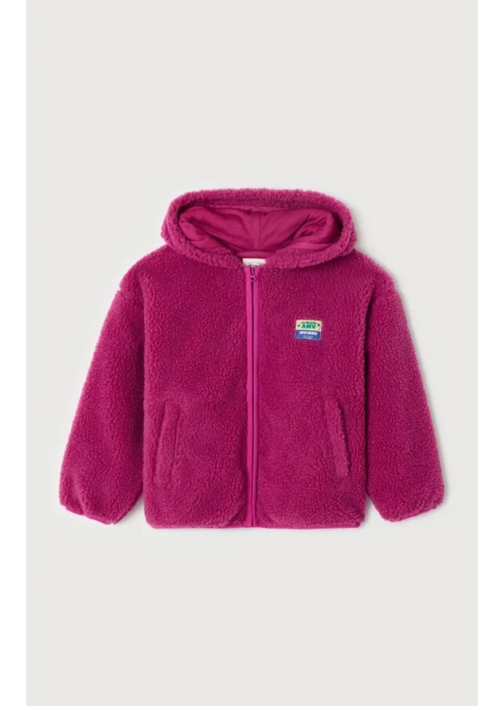 American Vintage Kids jacket Hoktown Fuchsia - American Vintage