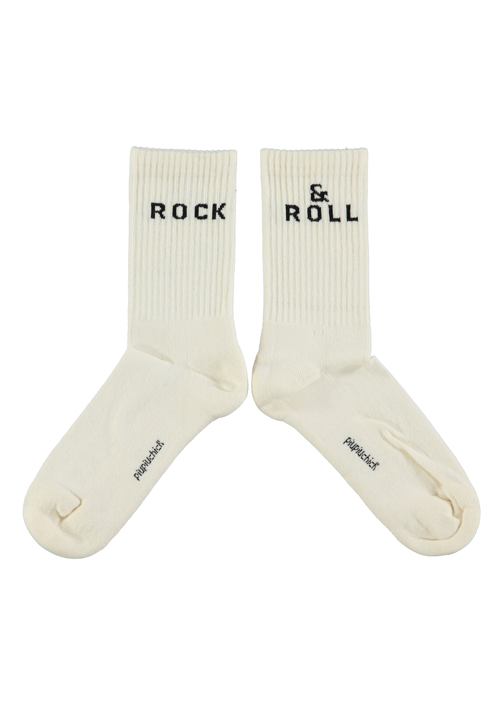 Piupiuchick Socks Ecru Rock & Roll - Piupiuchick