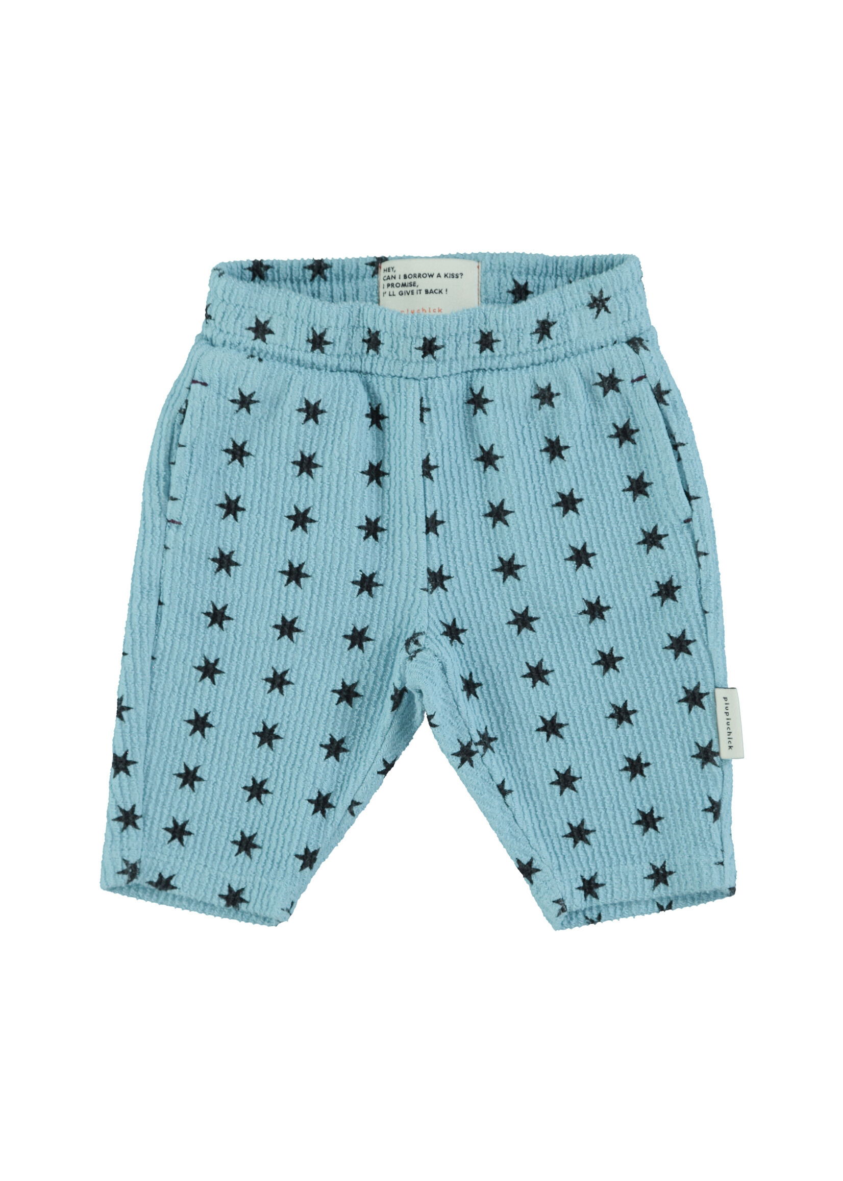 Piupiuchick Jogging pants Blue with black stars - Piupiuchick