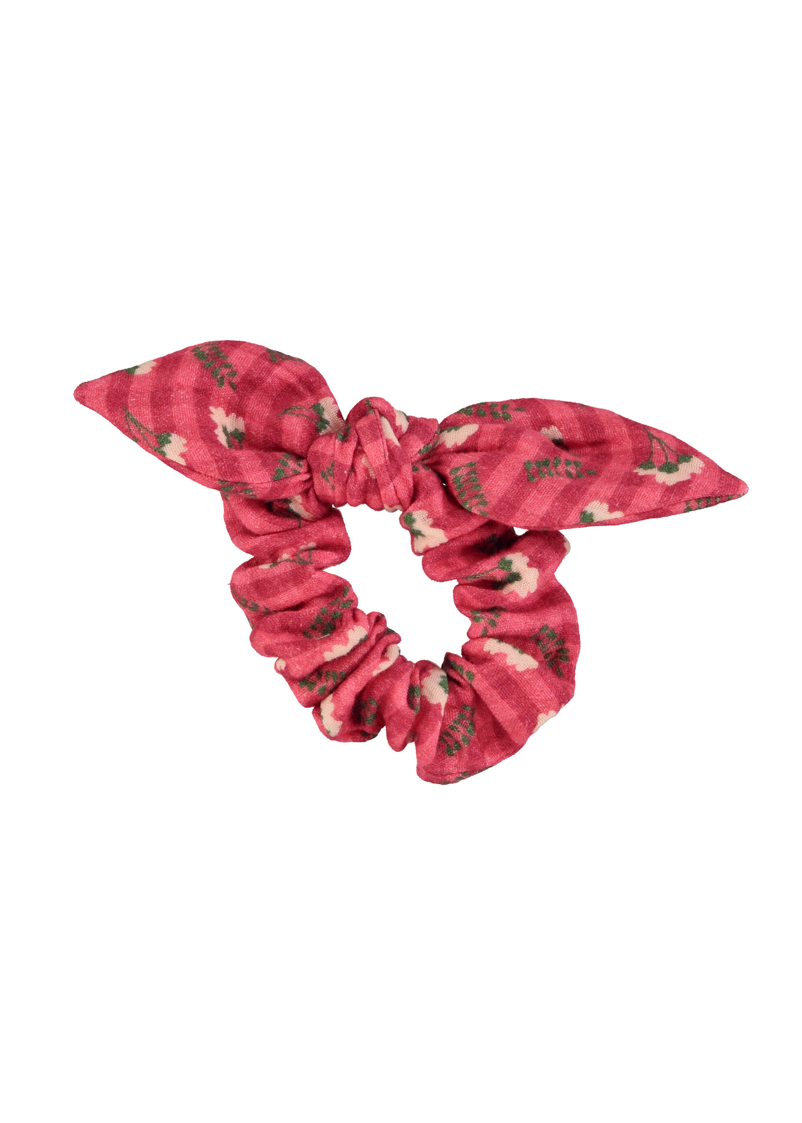 Piupiuchick Scrunchie Pink checkered flowers - Piupiuchick