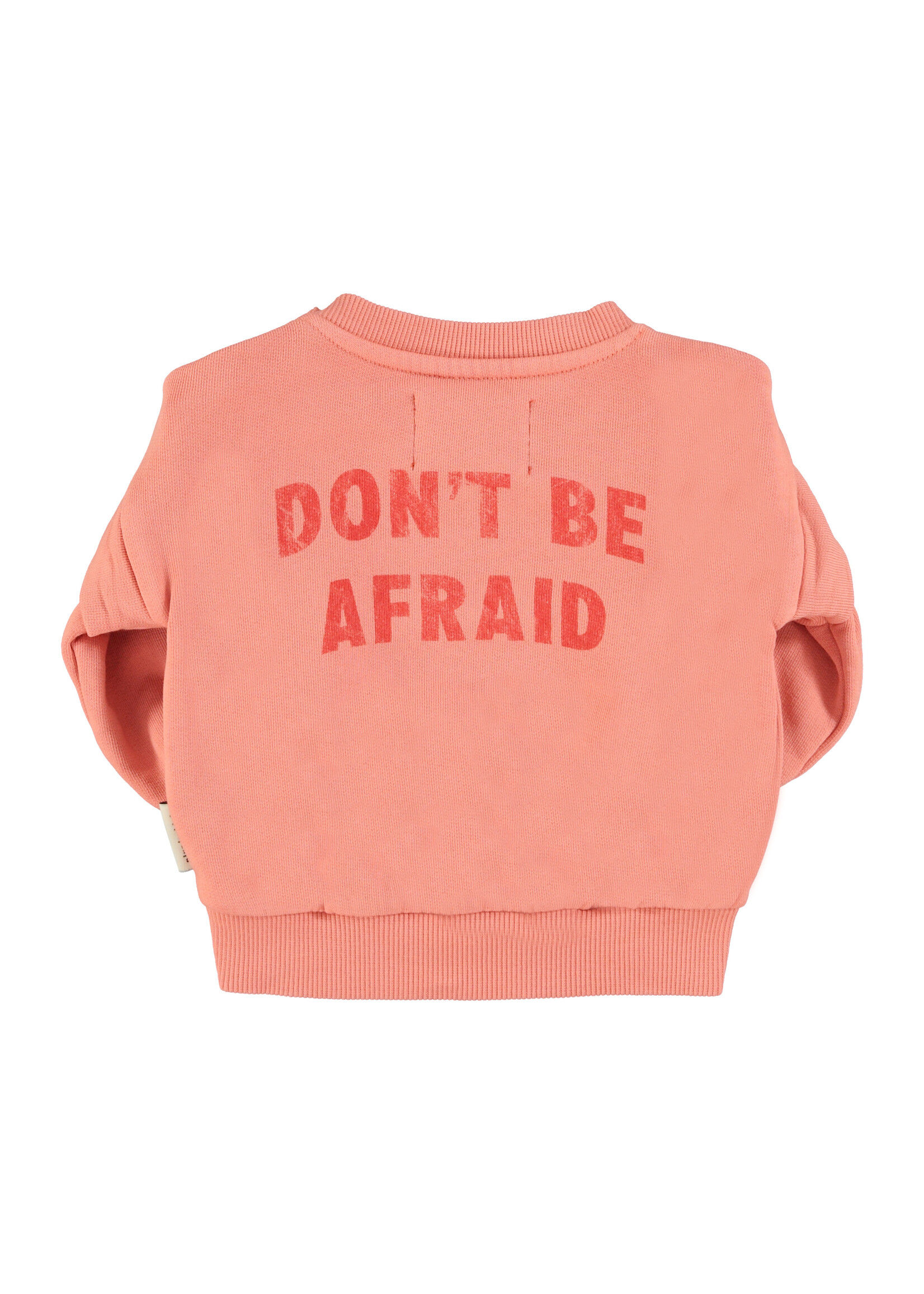 Piupiuchick Sweatshirt Pink hey jude print - Piupiuchick