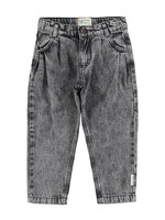 Piupiuchick Mom fit trousers Washed black denim - Piupiuchick