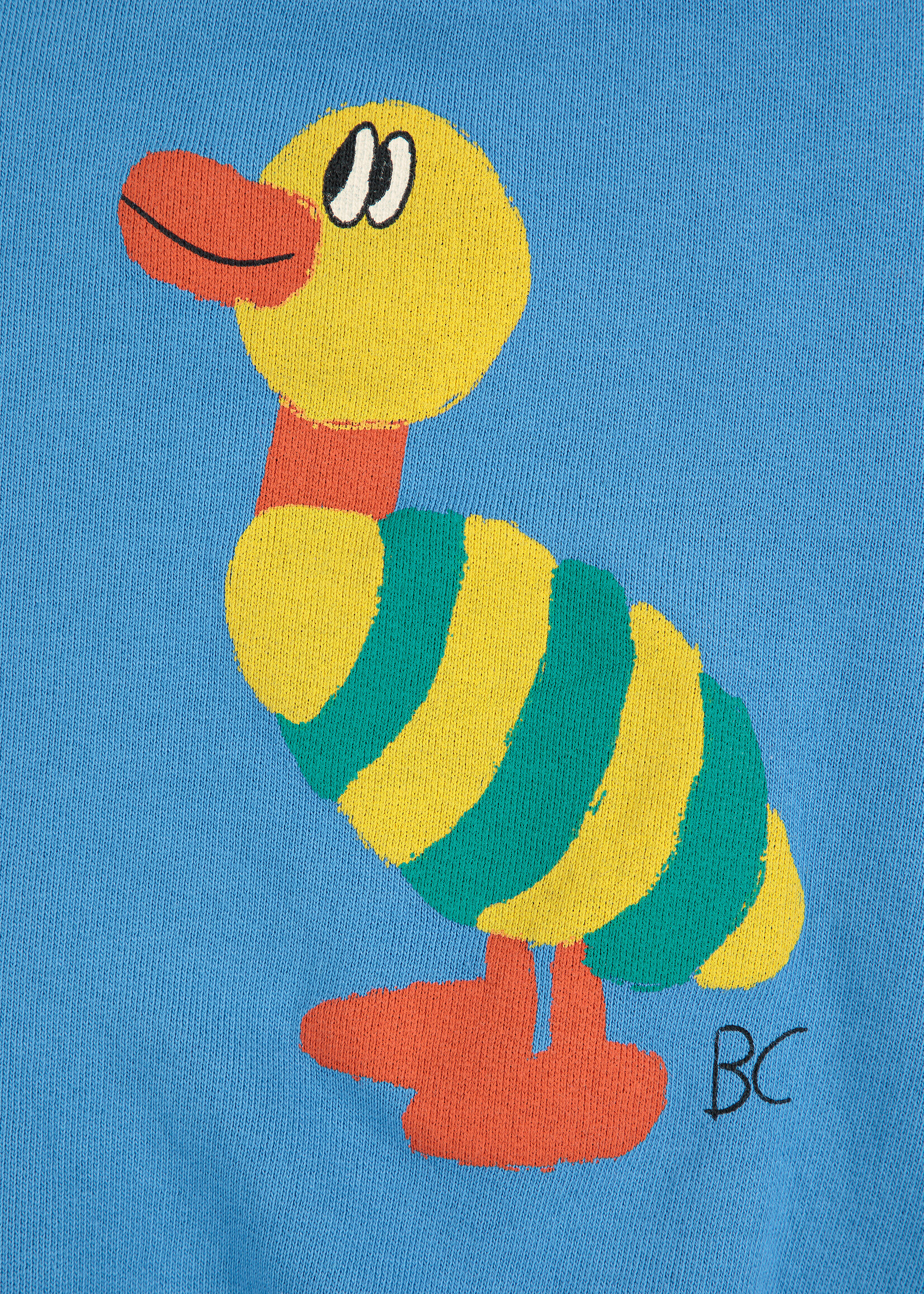 Bobo Choses Striped duck sweatshirt sweatshirt - Bobo Choses