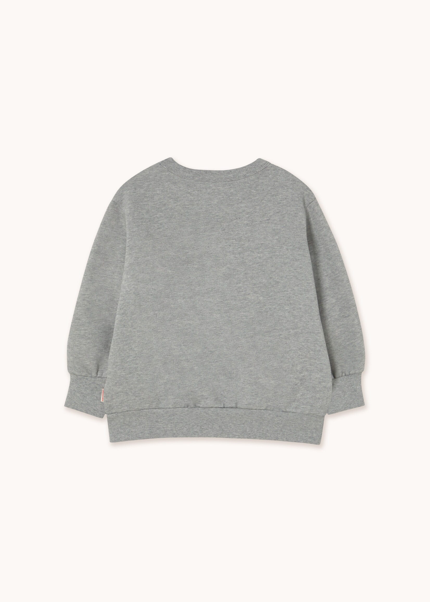 Tiny Cottons Flower graphic sweatshirt Medium grey heather - Tiny Cottons