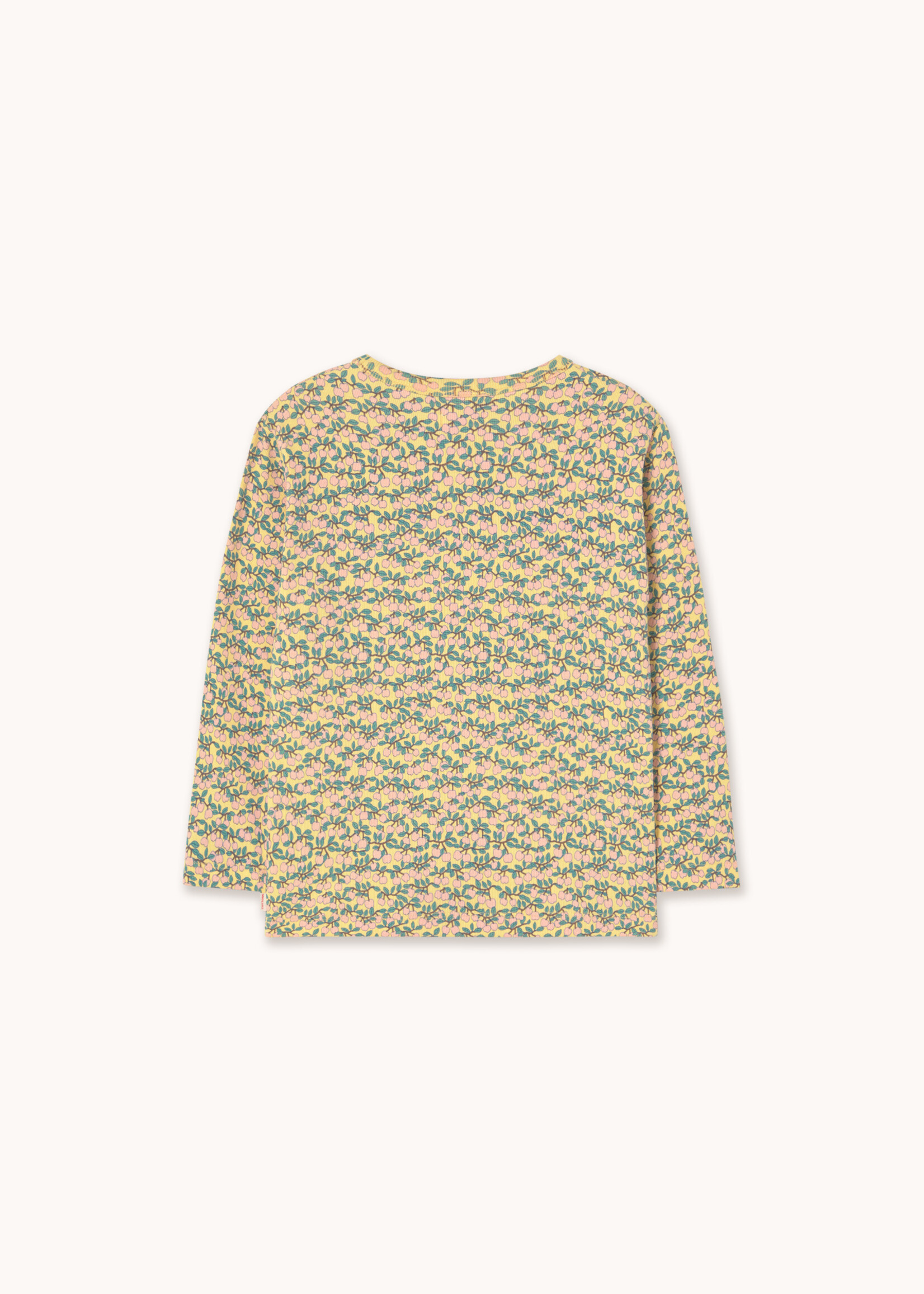 Tiny Cottons Mini apple rib tee Mellow Yellow - Tiny Cottons