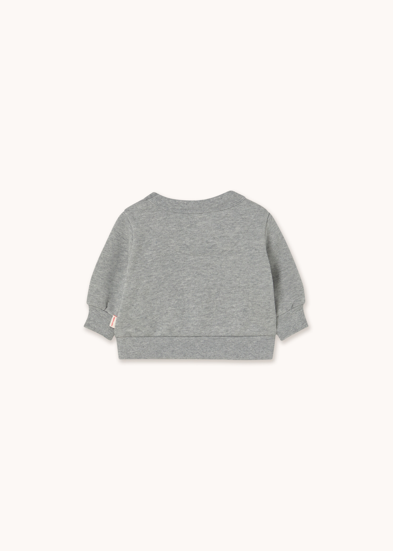 Tiny Cottons Cherry baby graphic sweatshirt Medium grey - Tiny Cottons