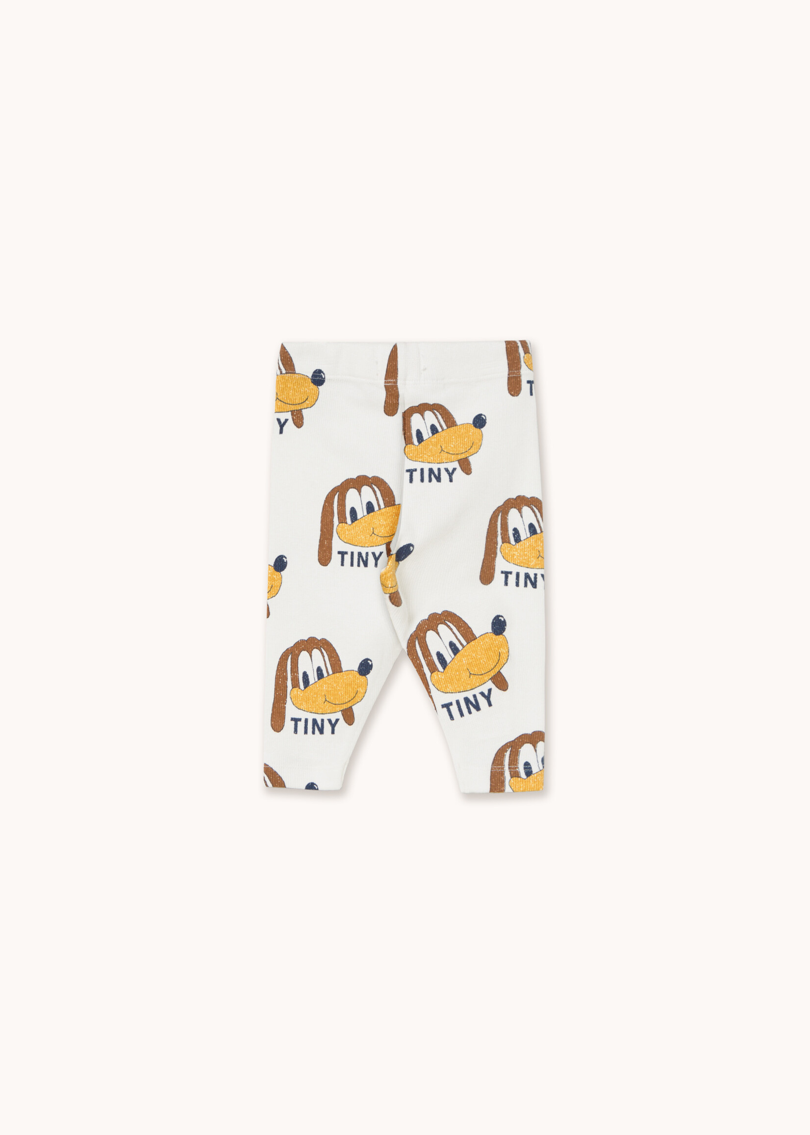 Tiny Cottons Dog rib baby pants Off white - Tiny Cottons