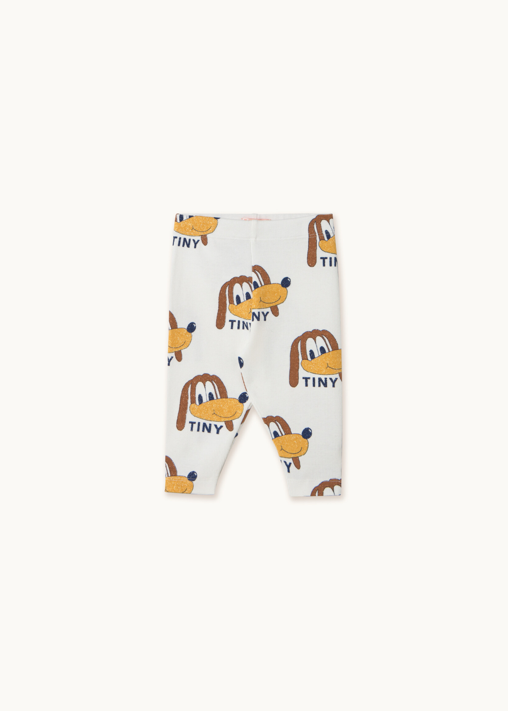 Tiny Cottons Dog rib baby pants Off white - Tiny Cottons