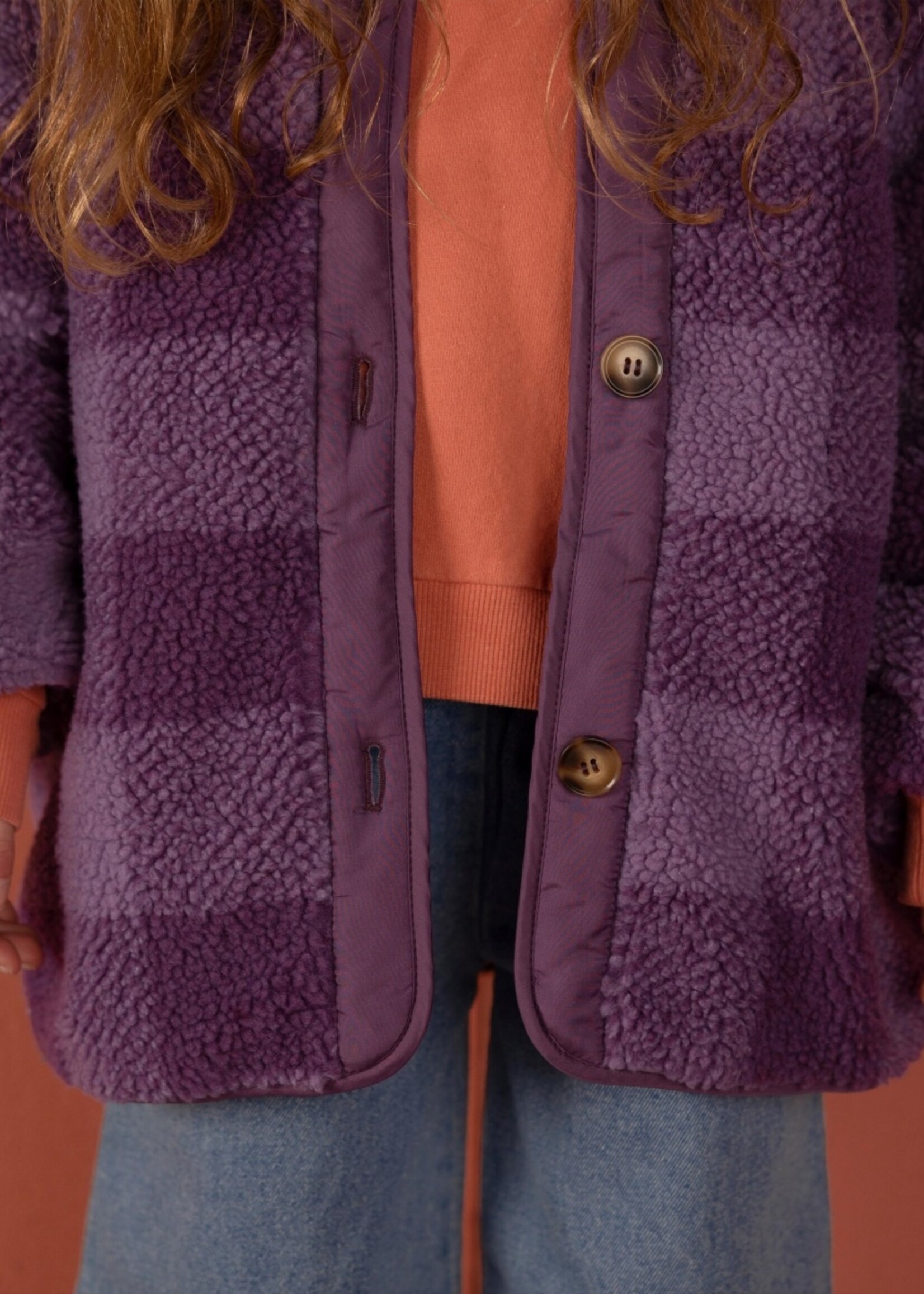 Nixnut Check jacket Purple checkered - Nixnut