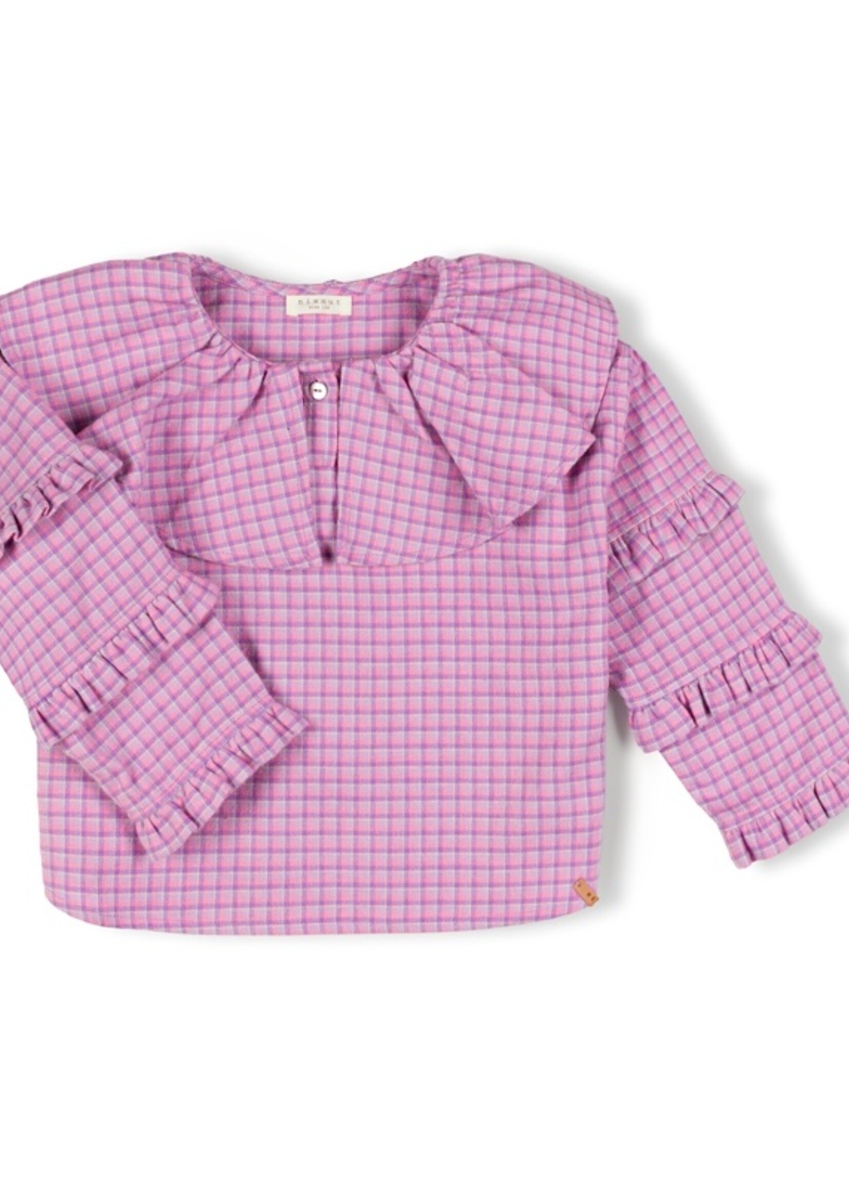 Nixnut Les top Lila Checkered - Nixnut