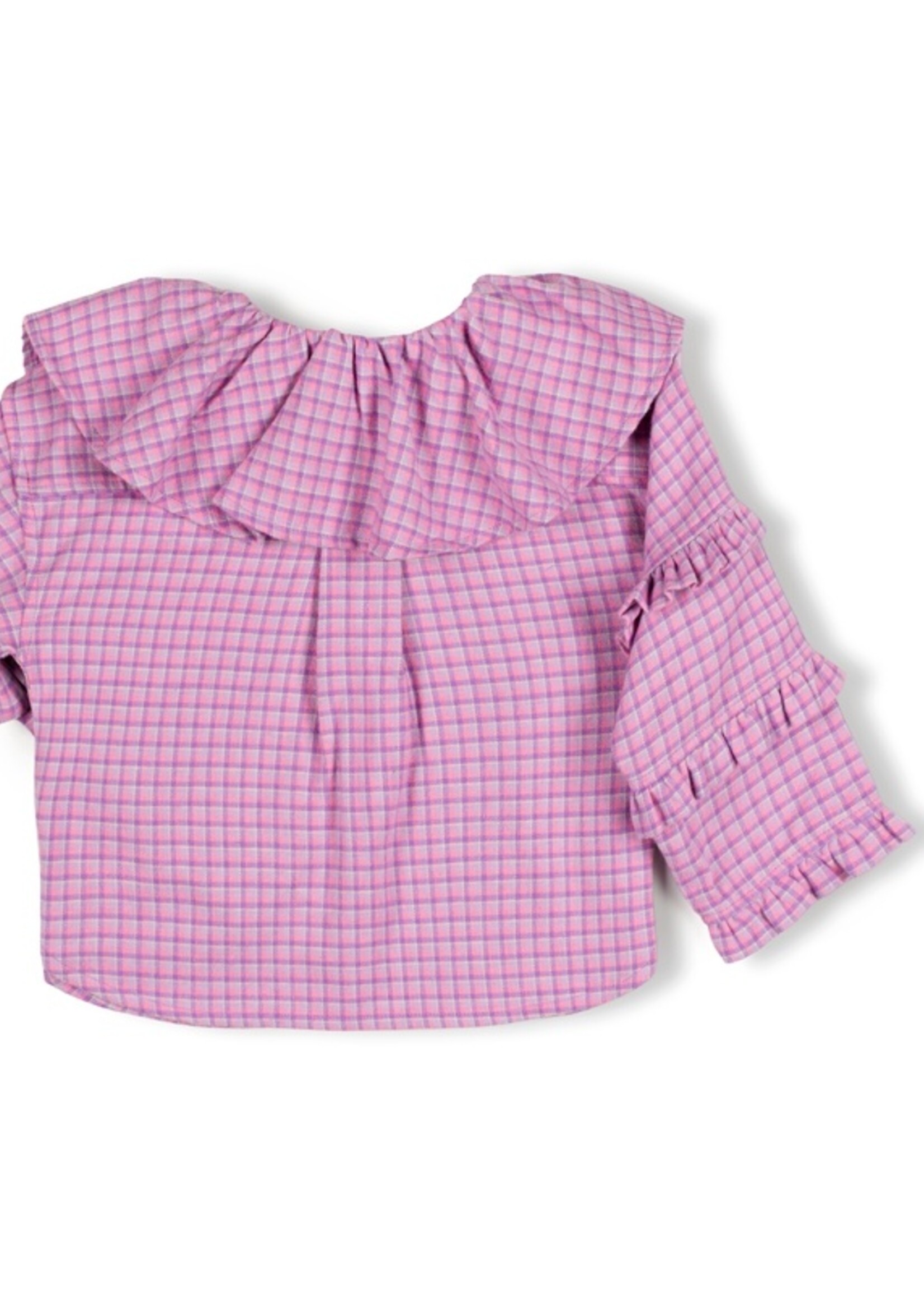 Nixnut Les top Lila Checkered - Nixnut