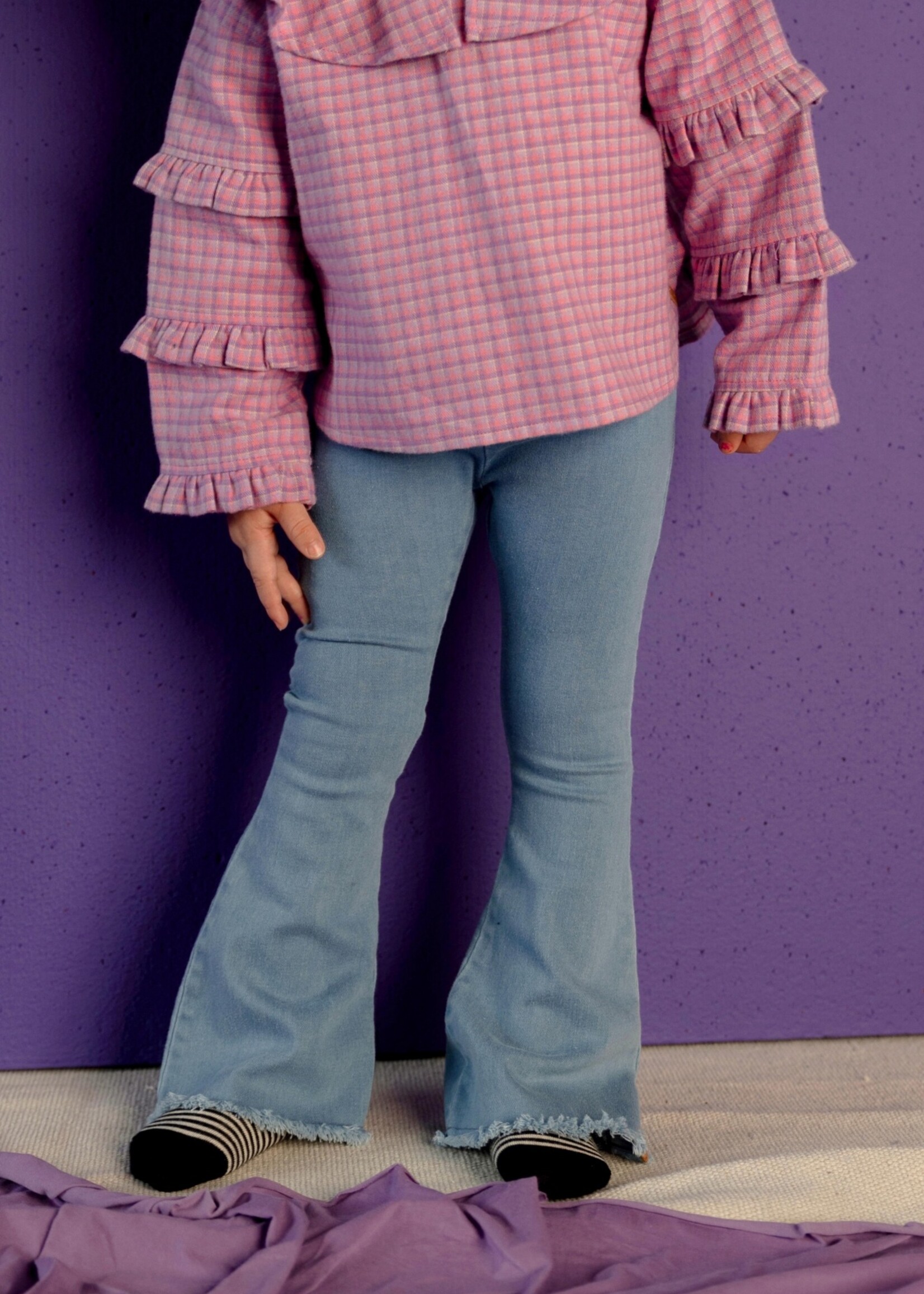 Nixnut Les top Lila Checkered - Nixnut