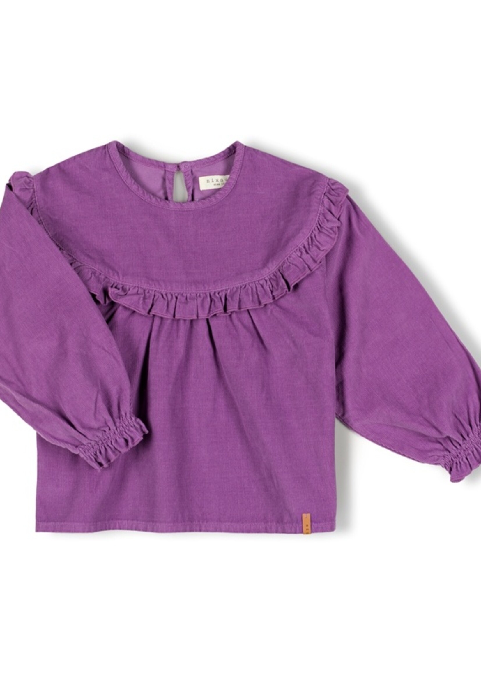 Nixnut Arc blouse Purple - Nixnut