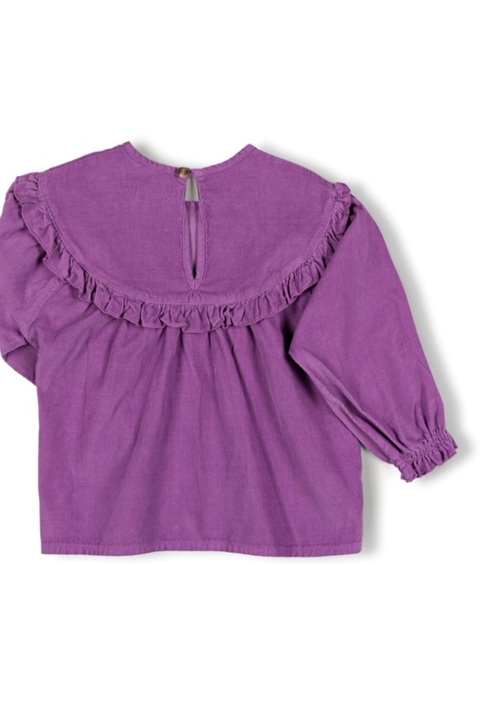 Nixnut Arc blouse Purple - Nixnut