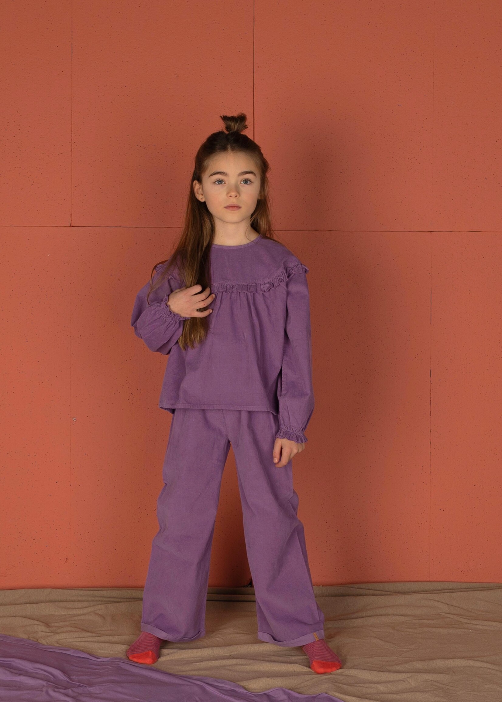 Nixnut Arc blouse Purple - Nixnut