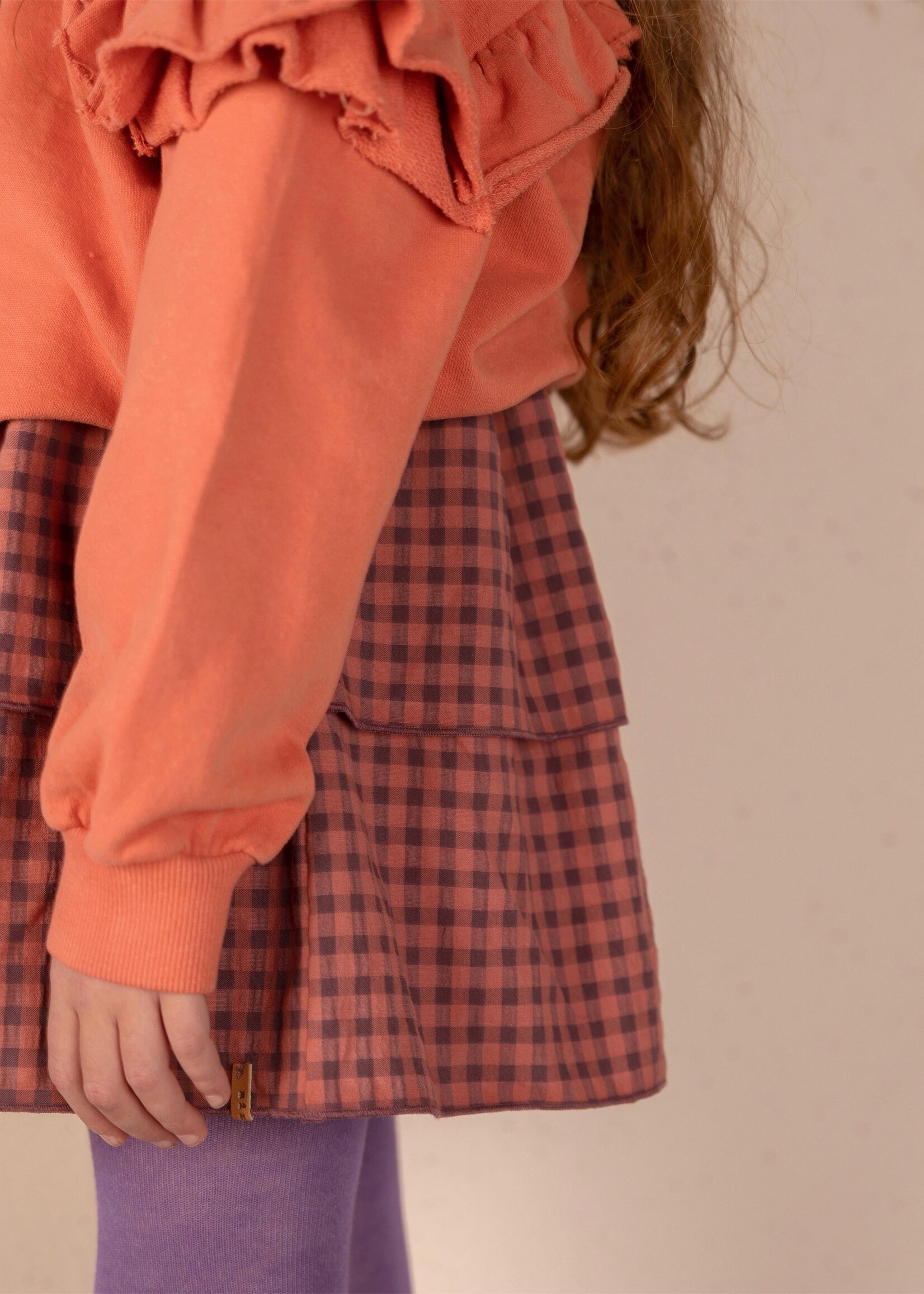Nixnut Ply skirt Spice checkered - Nixnut