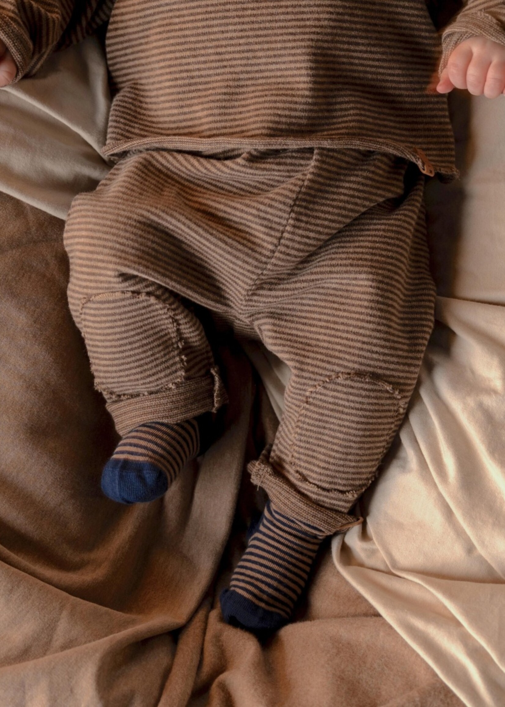 Nixnut Bab pants Pebble stripe - Nixnut
