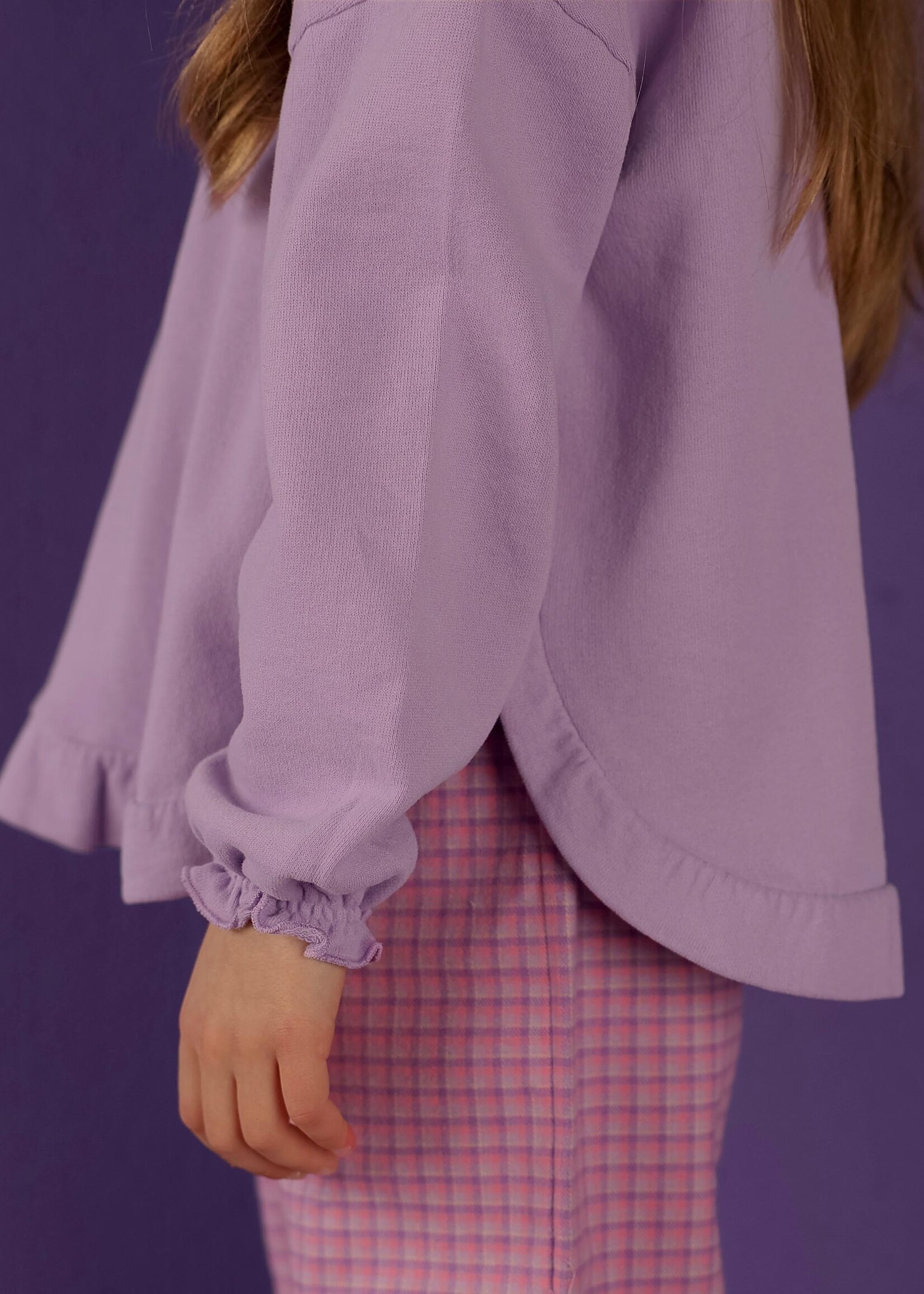 Nixnut Ril pants Lila Checkered - Nixnut