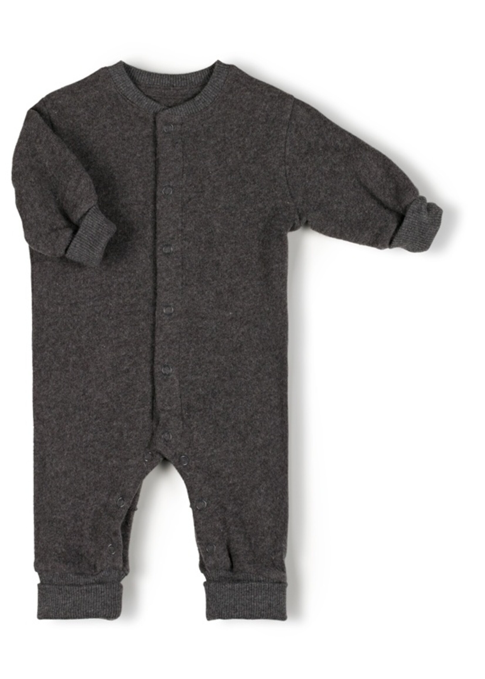 Nixnut Snap onesie Antracite - Nixnut