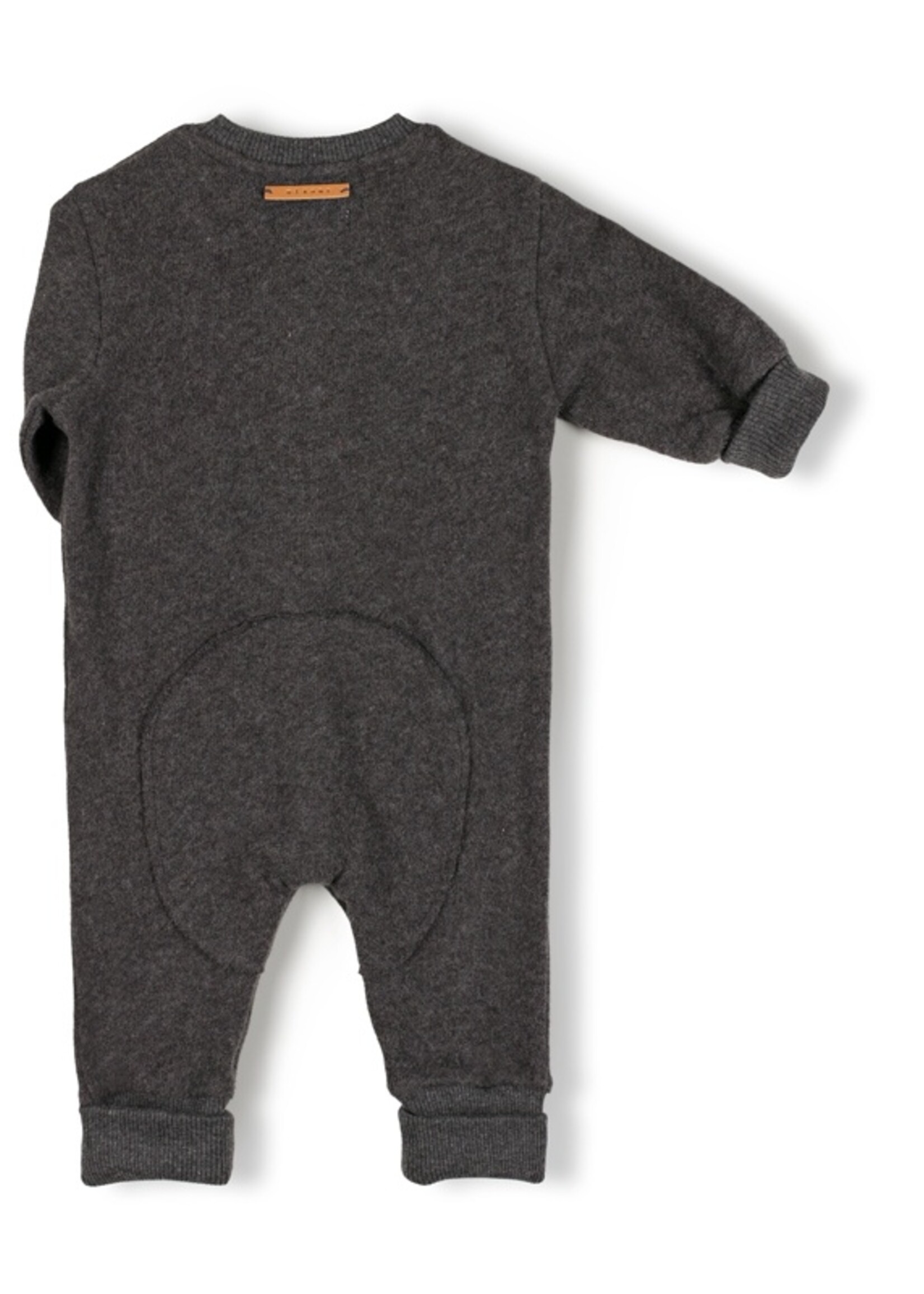 Nixnut Snap onesie Antracite - Nixnut
