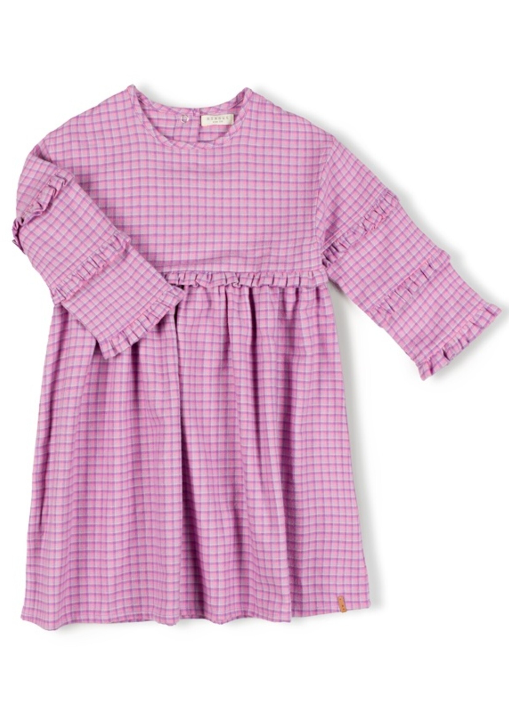 Nixnut Feel dress Lila Checkered - Nixnut