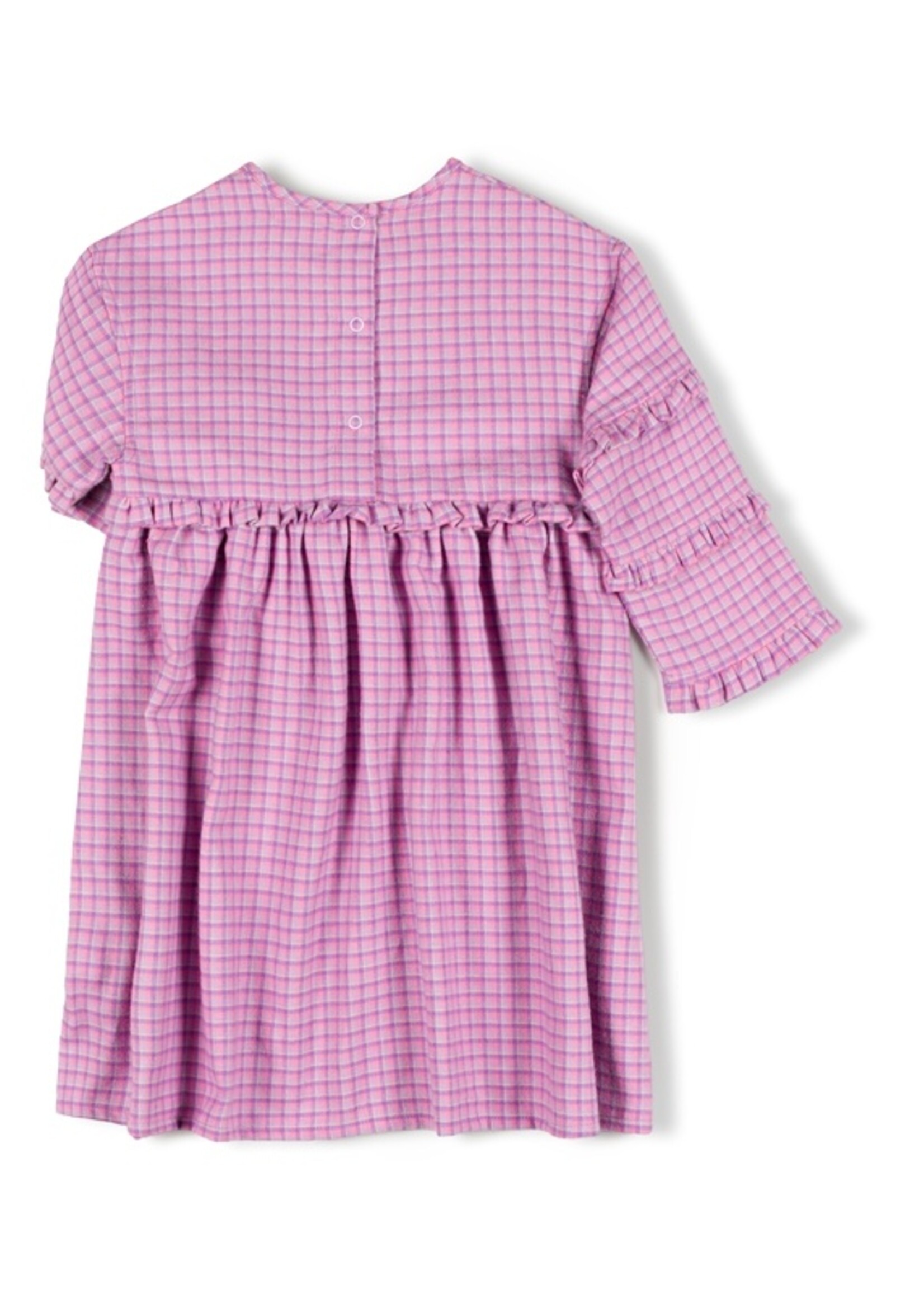 Nixnut Feel dress Lila Checkered - Nixnut