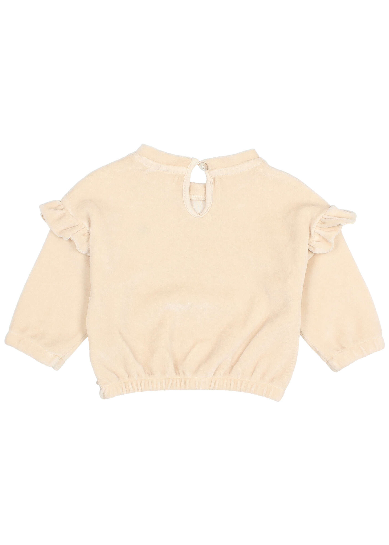 Buho Barcelona BB Velvet sweatshirt Ivory -  Buho