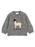 Buho Barcelona BB lama jumper Grey melange - Buho