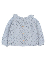 Buho Barcelona BB Fall blouse Soft blue - Buho