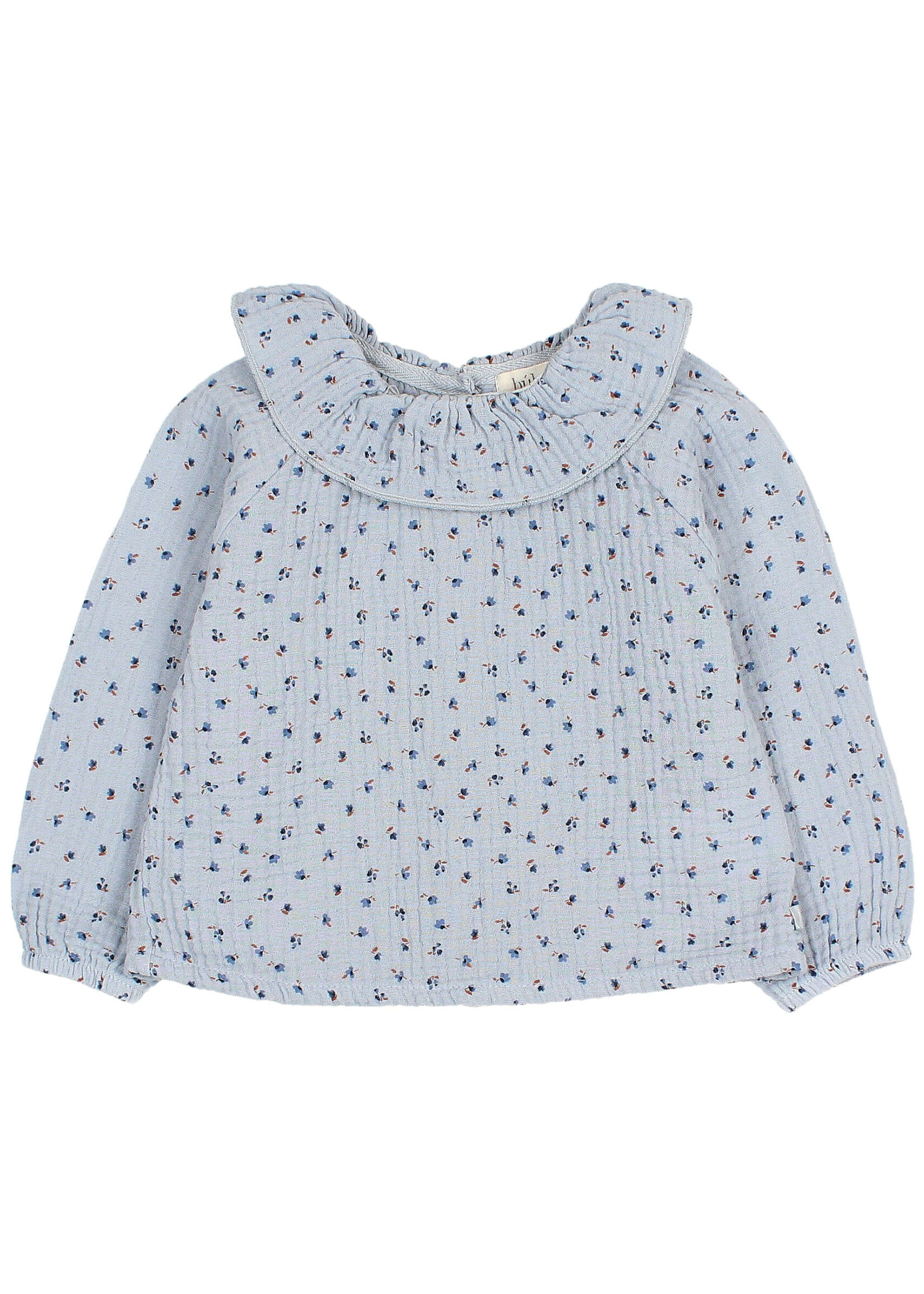 Buho Barcelona BB Fall blouse Soft blue - Buho